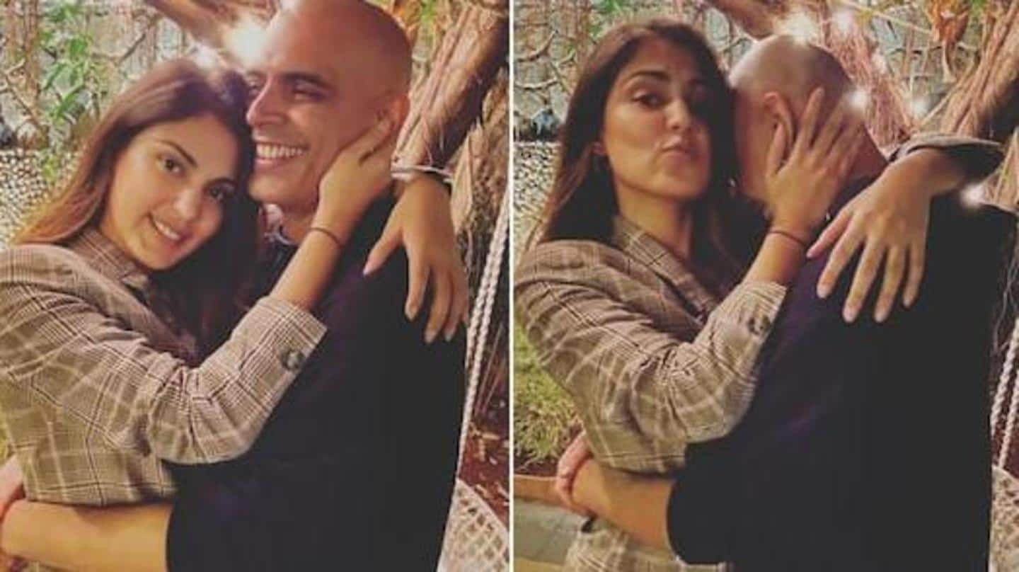 After being trolled, Rajiv deletes pictures with Rhea Chakraborty