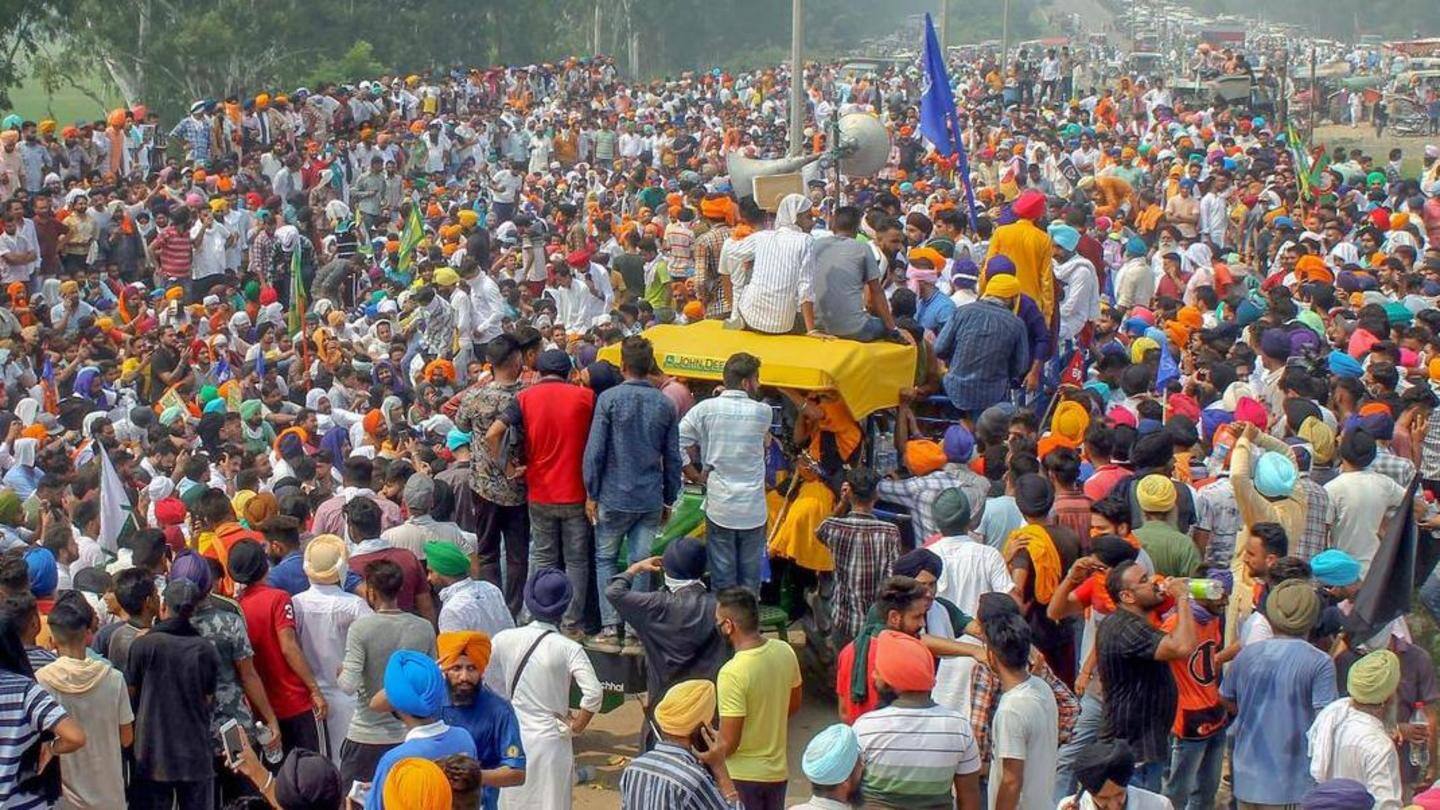 What are the farmers protesting against? What are the farmers protesting against?