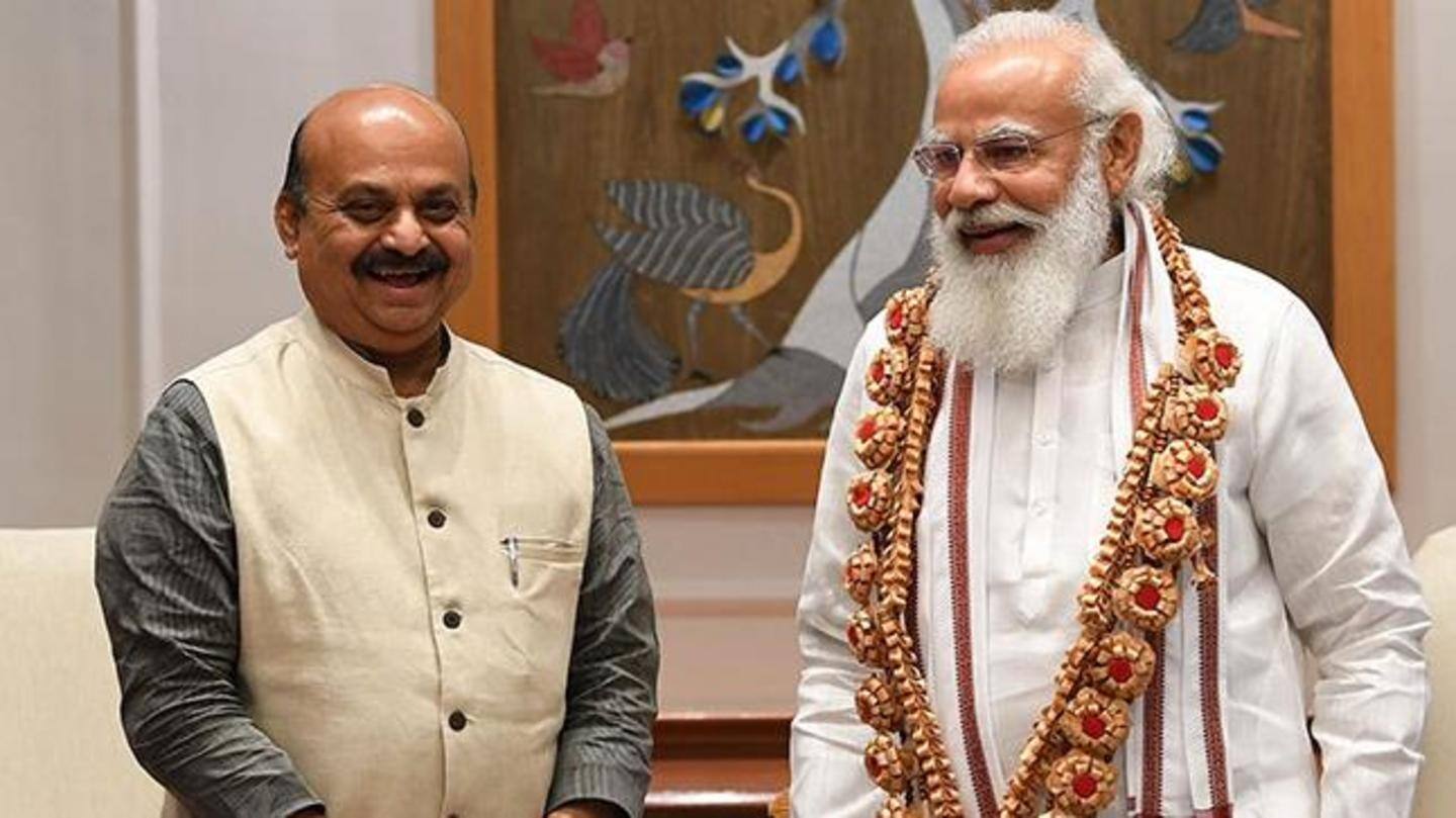 Bommai took oath as CM on July 28 Bommai took oath as CM on July 28