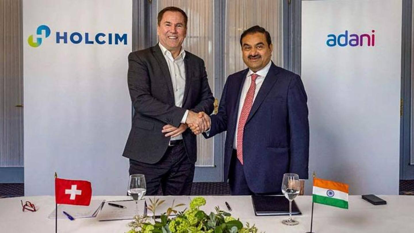 Adani Group acquires Holcim's stake in Ambuja, ACC for $10.5bn
