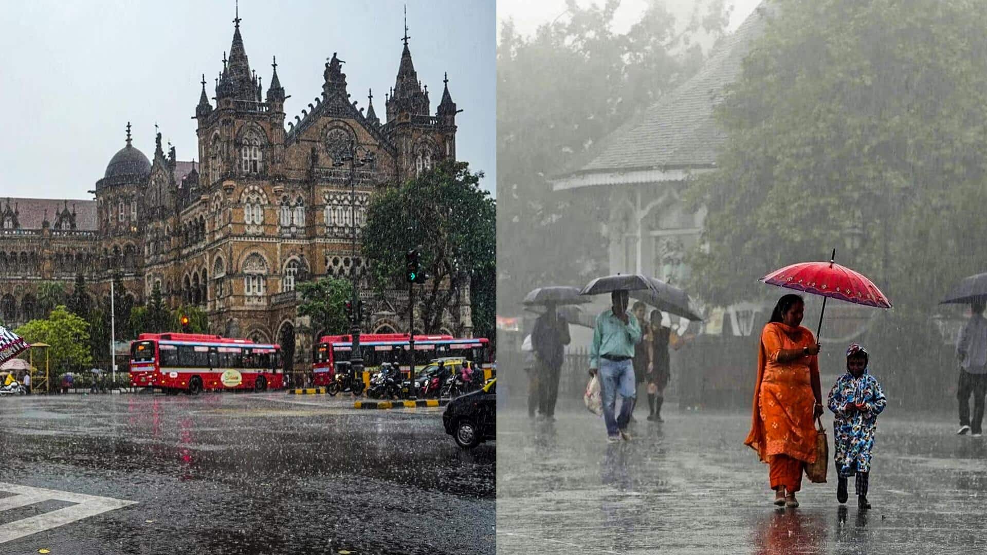 IMD forecasts rainfall in Mumbai; Yellow alert in Gujarat, TN
