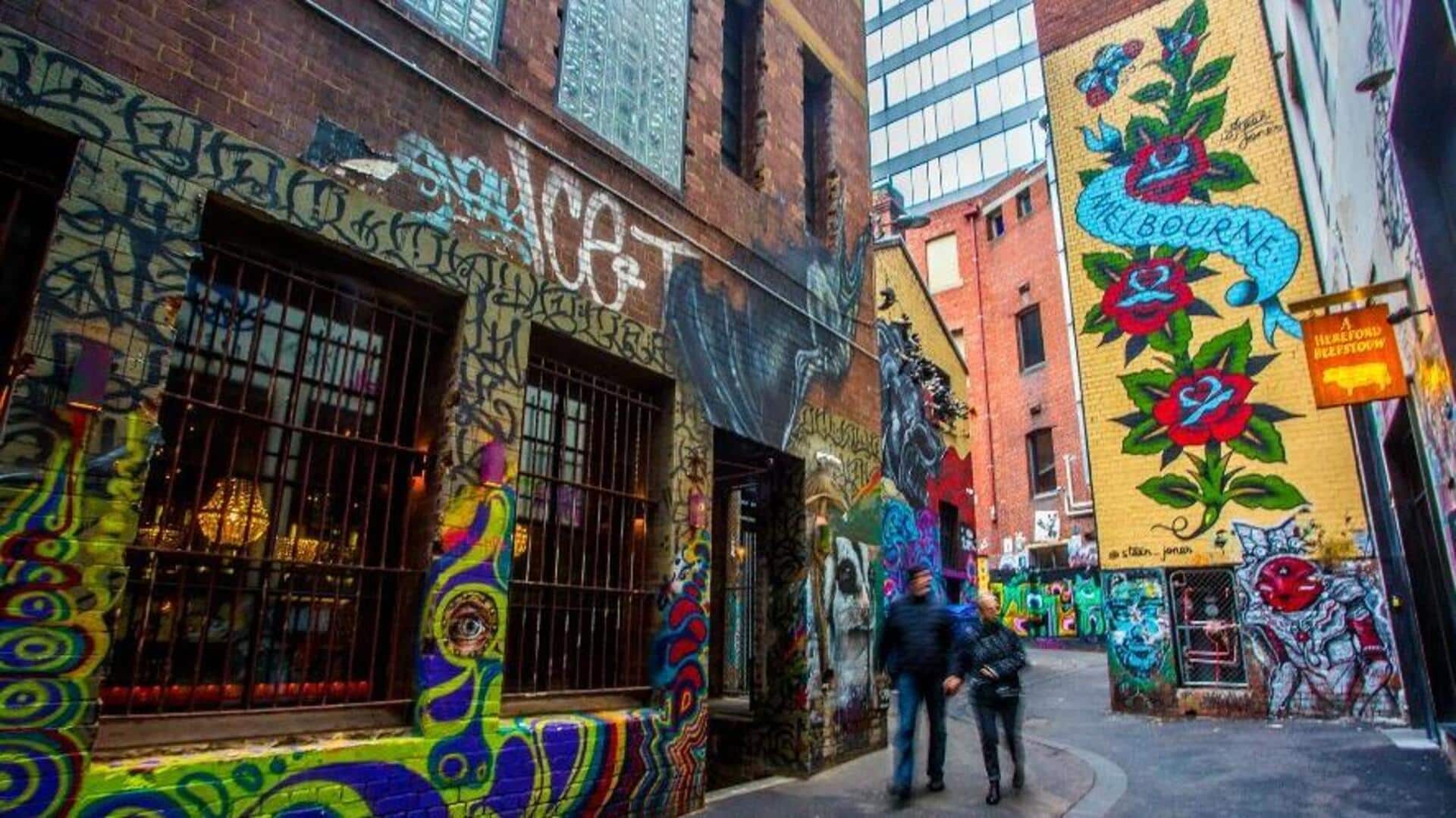 Melbourne's street art scene is worth exploring