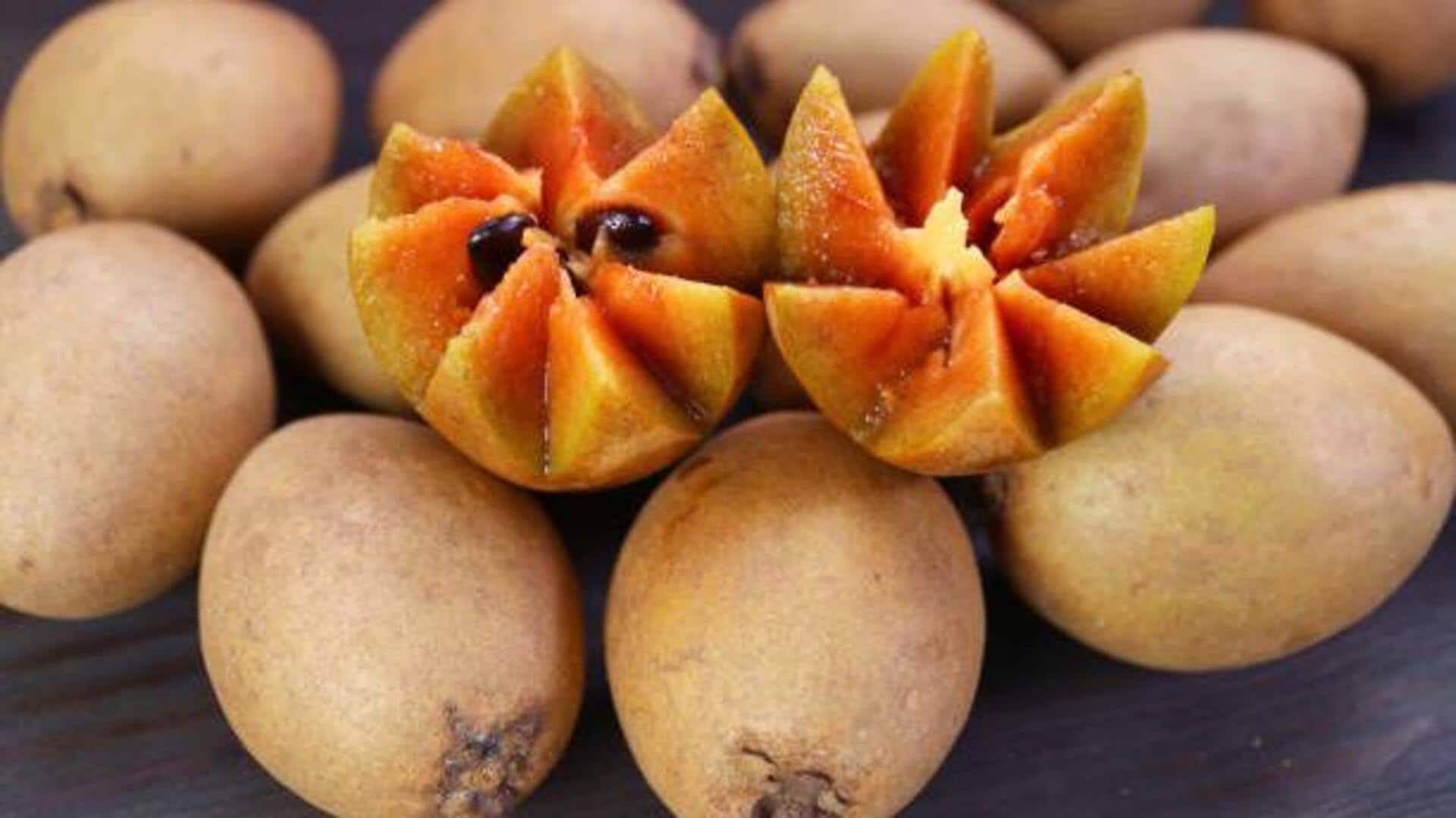Surprising health benefits of sapodilla Surprising health benefits of sapodilla