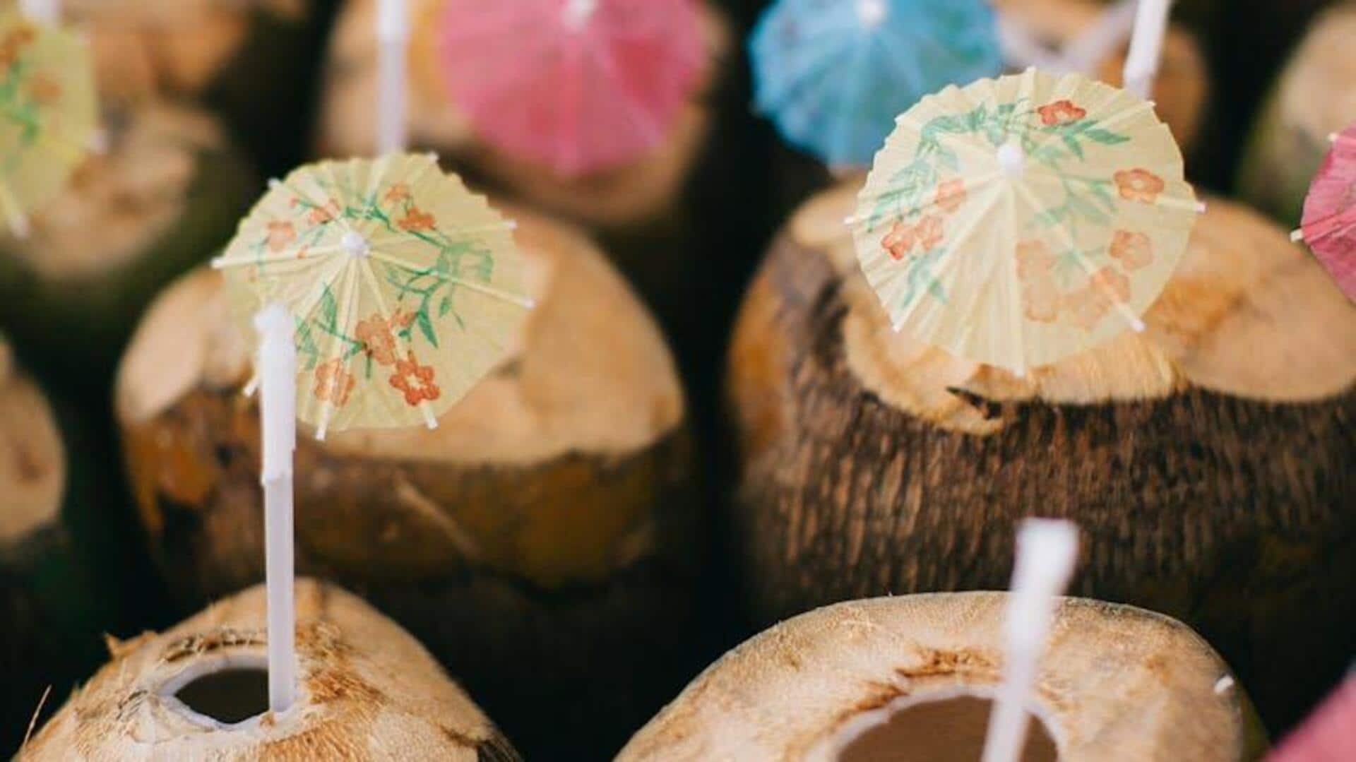 Coconut water v/s almond milk: Comparing their benefits Coconut water v/s almond milk: Comparing their benefits