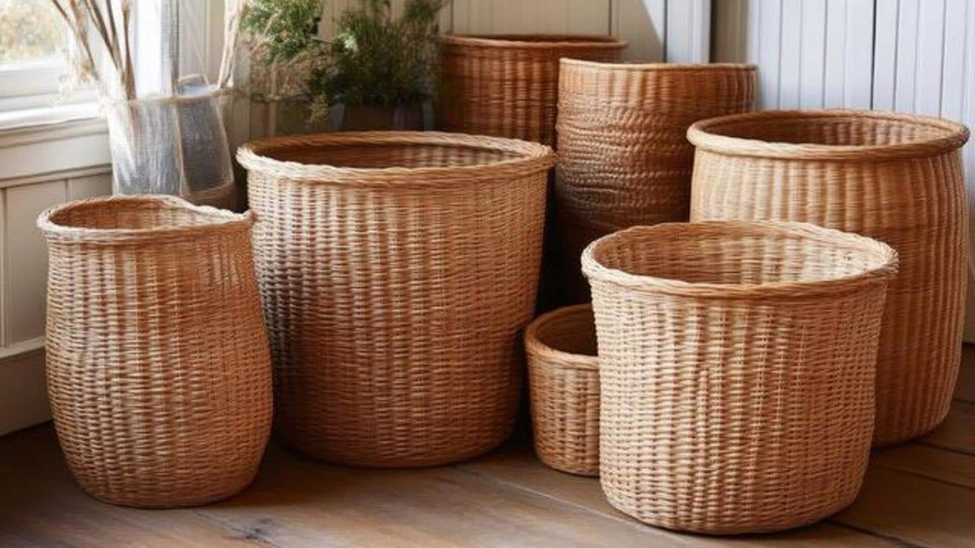 How basketry makers are redefining storage solutions