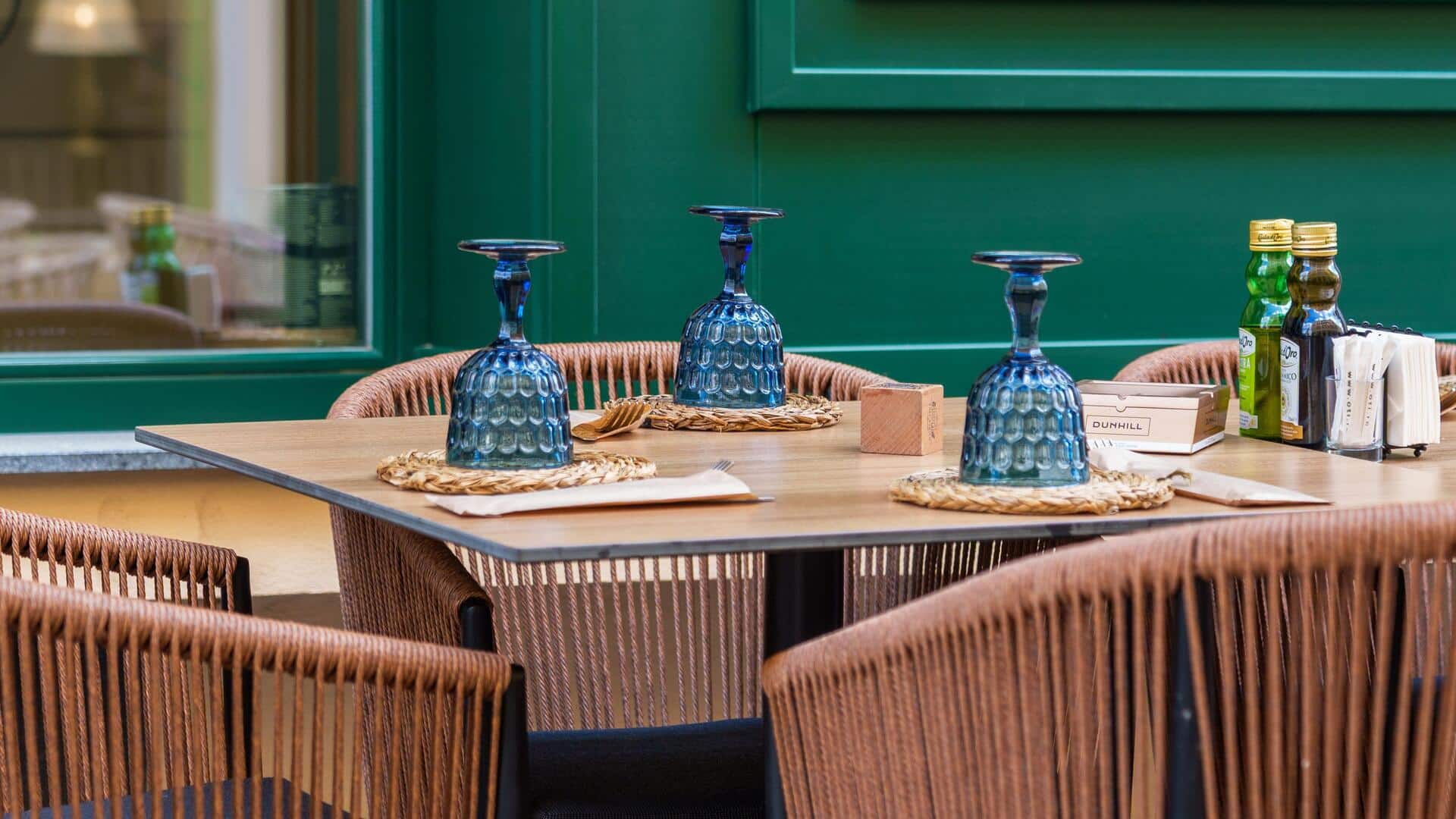 A simple guide to styling glass and wicker together