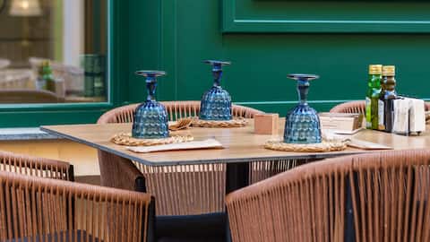 A simple guide to styling glass and wicker together