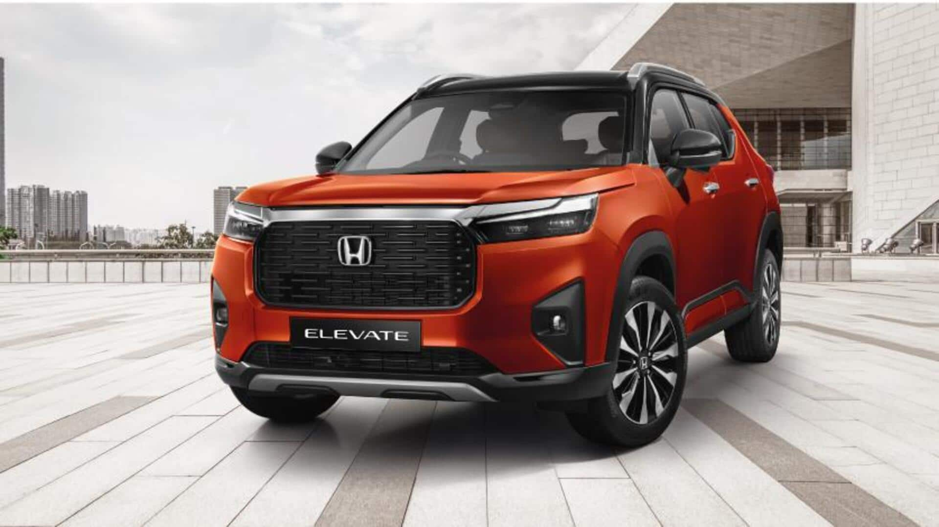 Honda Elevate SUV launched at Rs. 11 lakh, deliveries begin