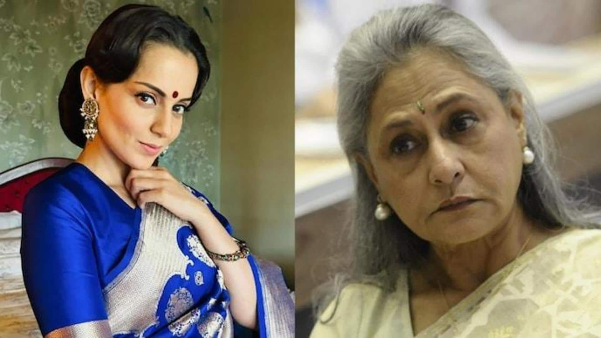 Once 'arrogant,' now Jaya Bachchan is 'dignified actor' for Kangana