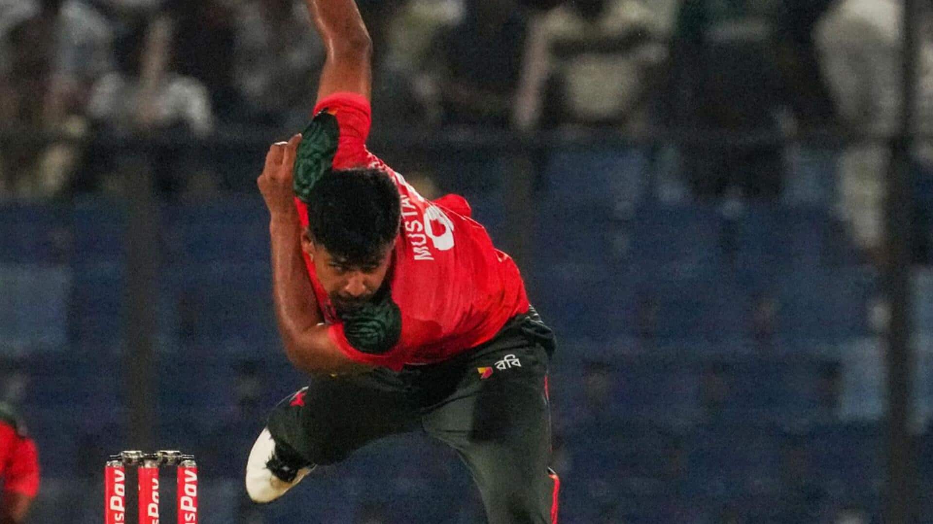 2nd T20I, Mustafizur Rahman claims three-fer versus West Indies: Stats