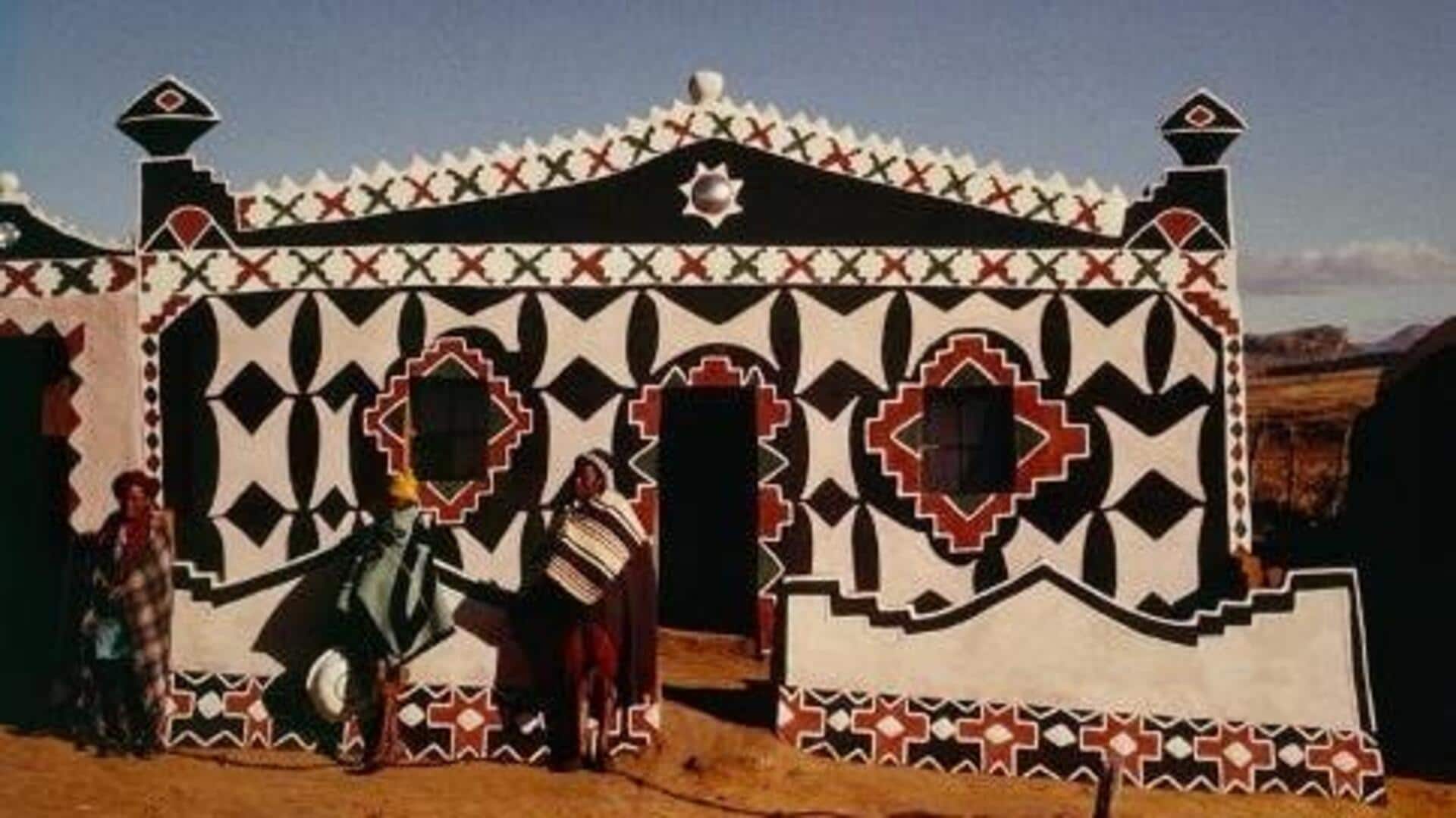 All about litema mural art