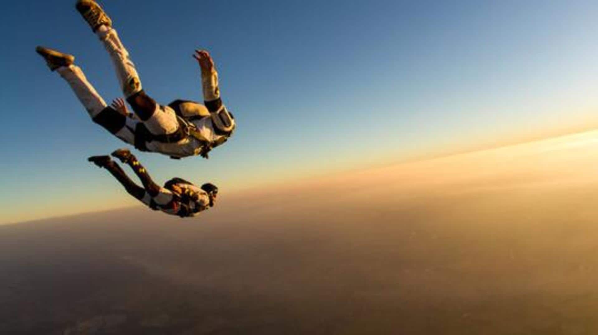 Skydiving enthusiasts, this is your next big thrill