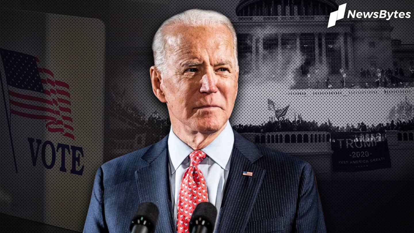 Capitol Hill violence result of Trump's 'contempt for democracy': Biden