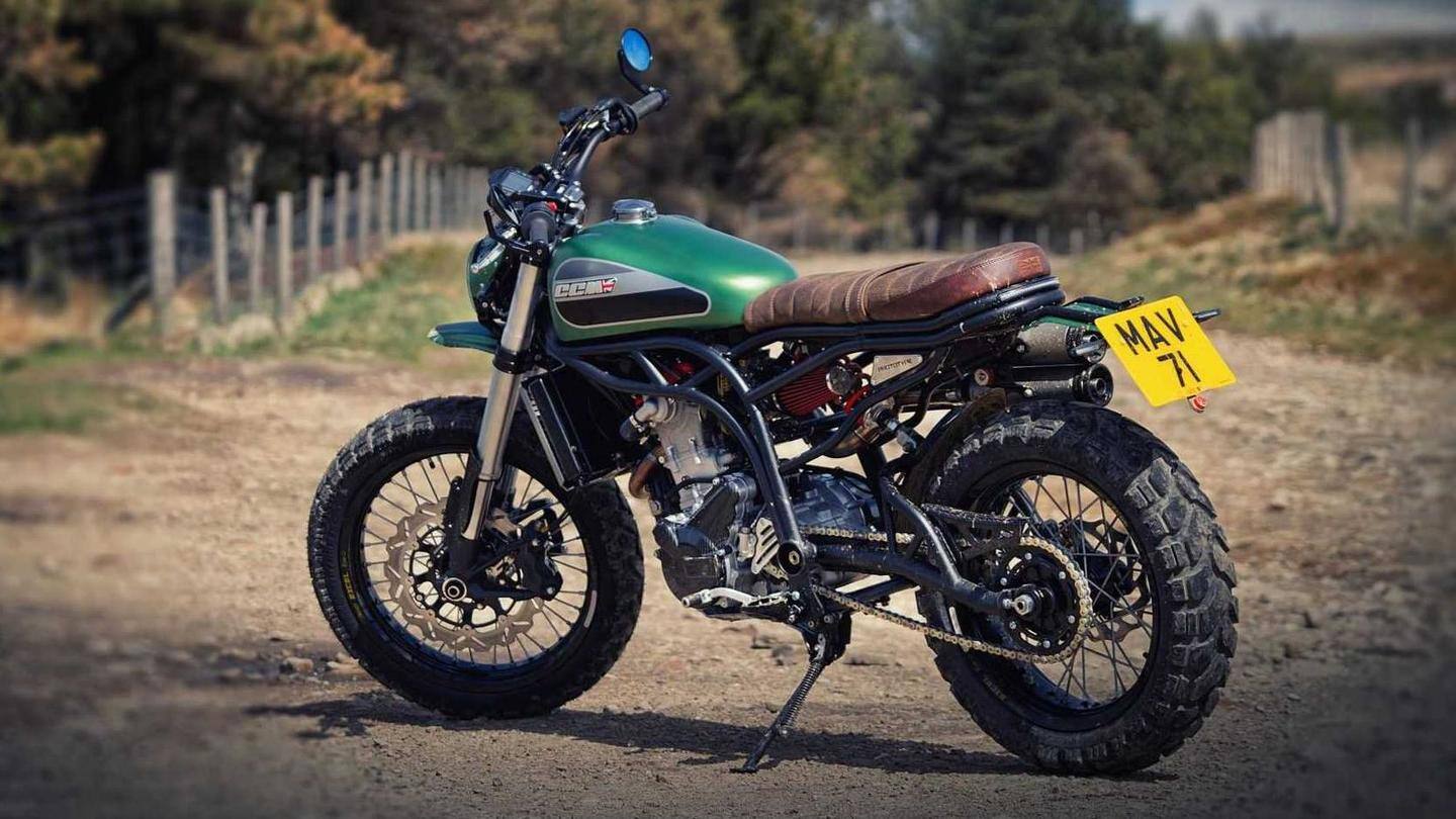 The bike is available in two shades The bike is available in two shades