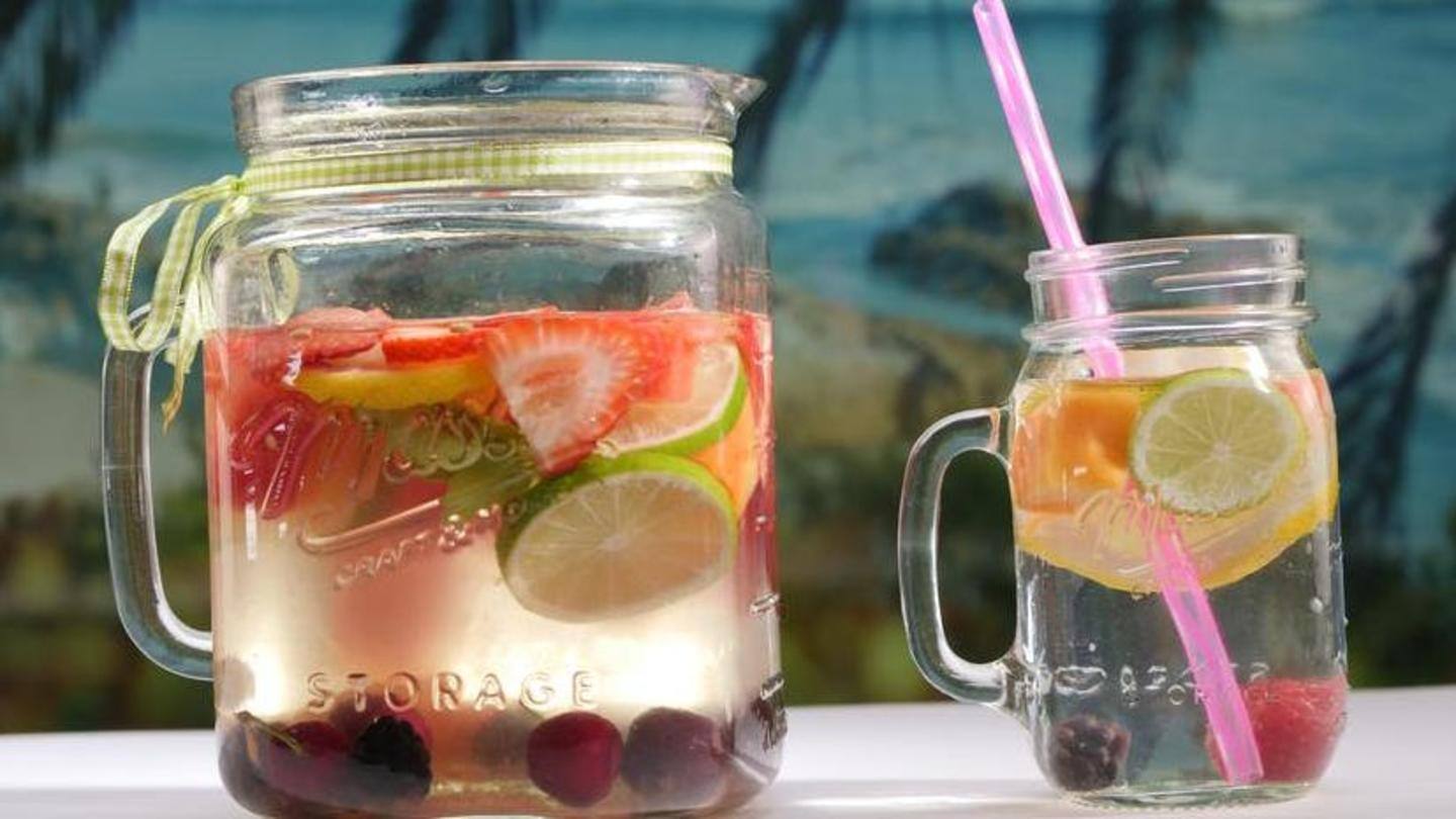Drink plenty of fluids to flush out toxins Drink plenty of fluids to flush out toxins