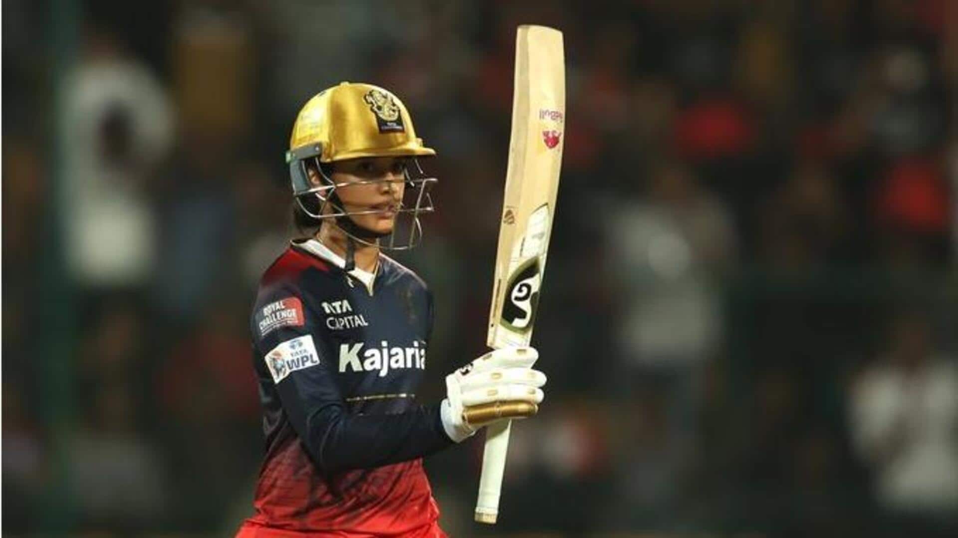 Smriti Mandhana hammers her second fifty in WPL 2024: Stats