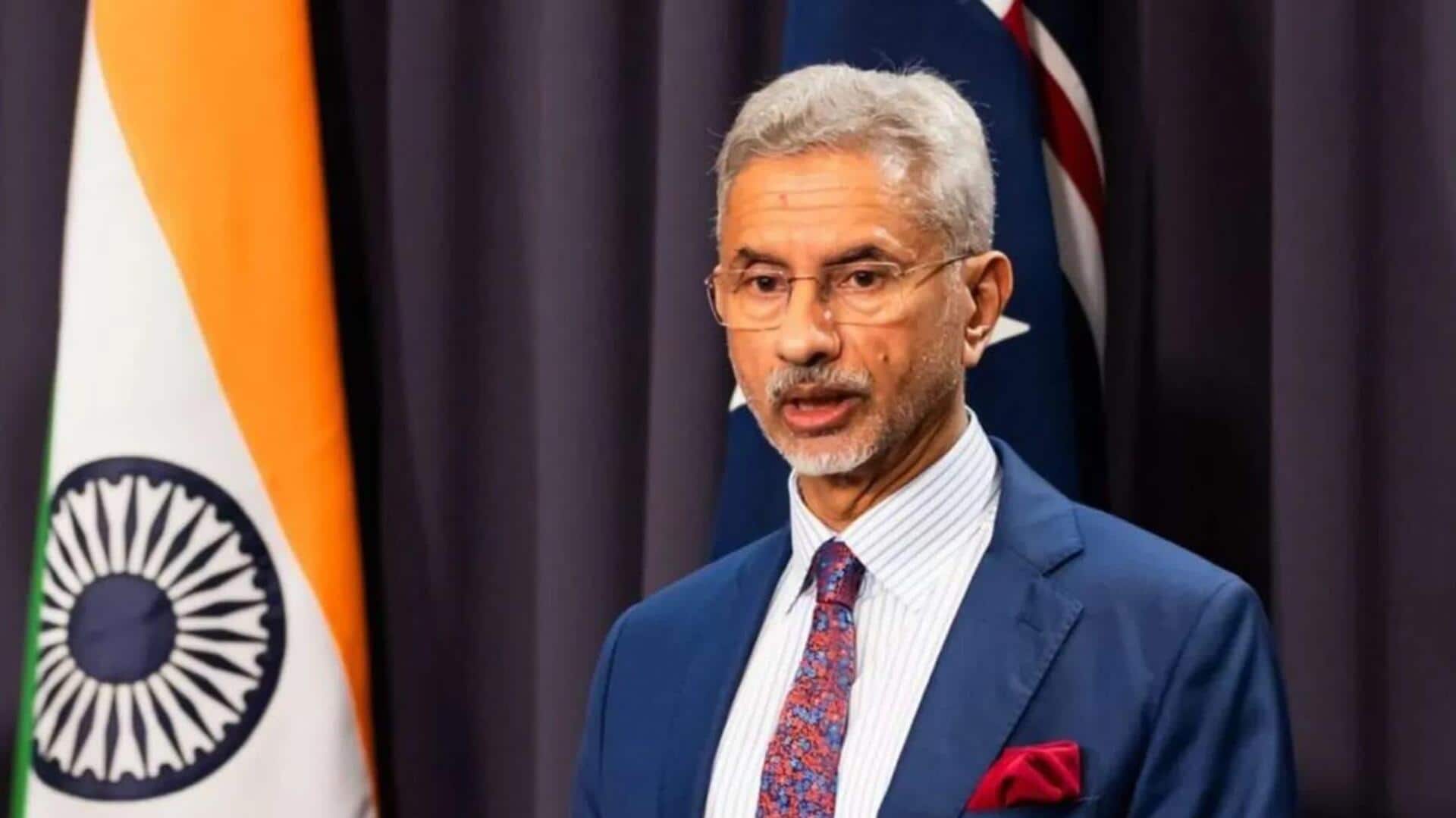 Jaishankar defends docking Iranian vessel IRIS Lavan at Kochi port
