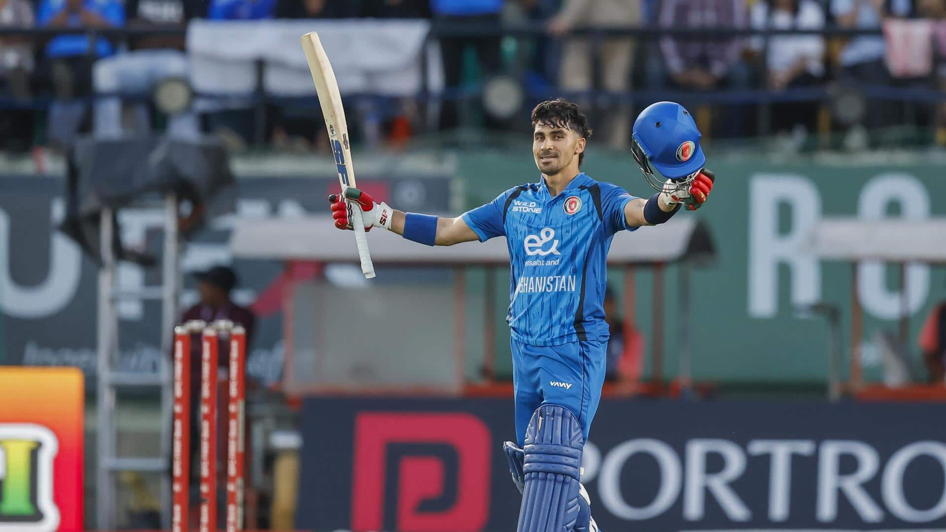 Listing the fastest ODI centuries by Afghanistan batters 