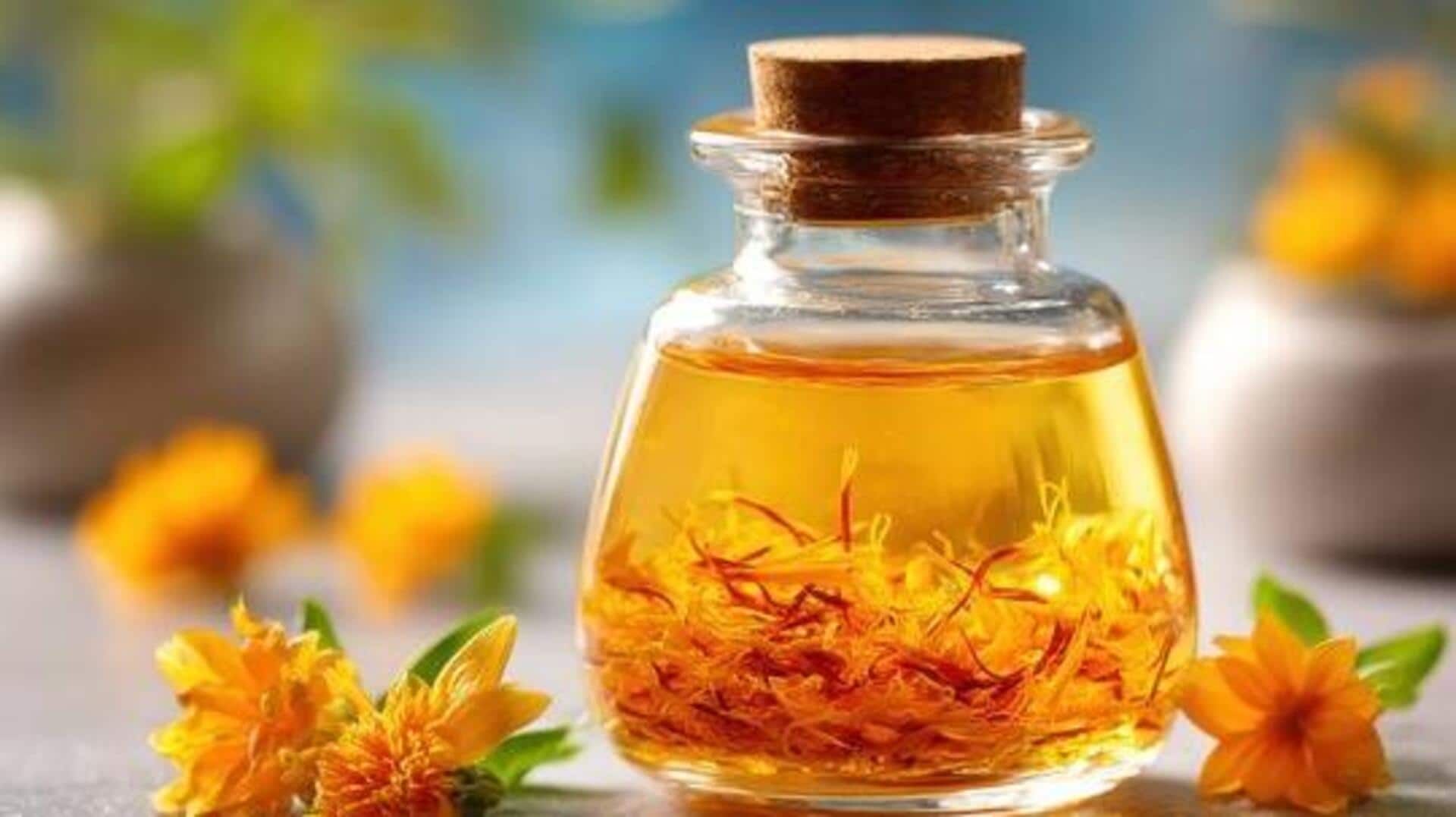 Score healthier-looking skin with calendula oil 