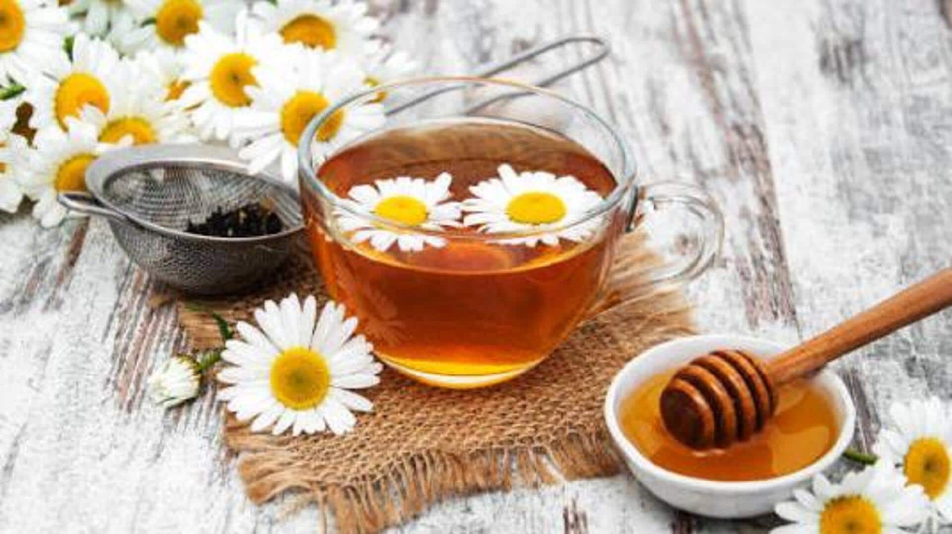 Dessert lovers, try the honey and chamomile combo