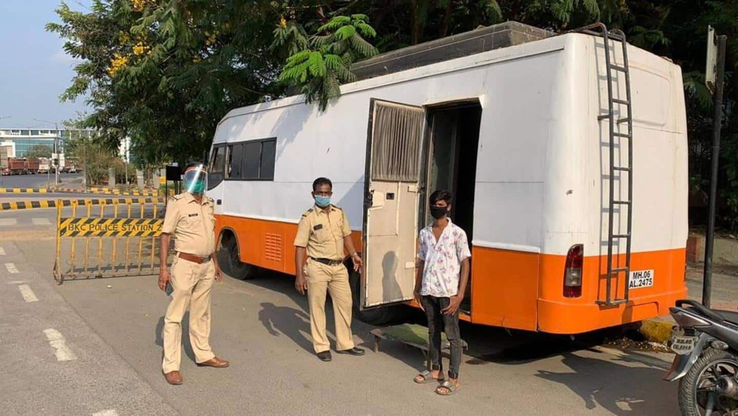 Bollywood stars' idle vanity-vans turn saviors for on-duty COVID-19 cops