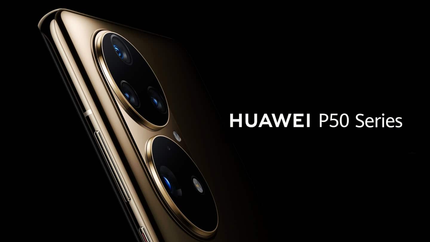 Huawei P50's leaked renders reveal rear camera design