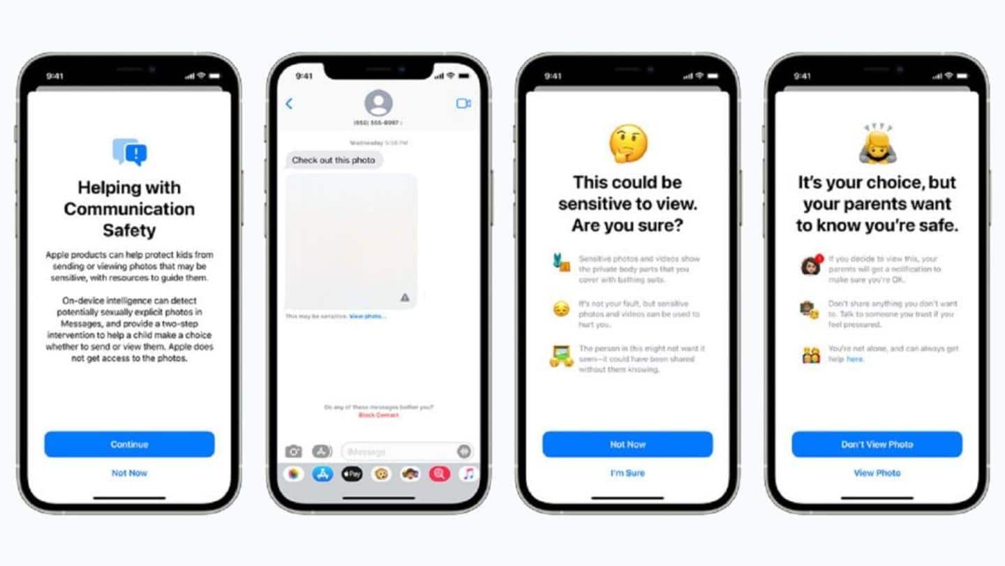 Messages app will use on-device machine learning to identify CSAM Messages app will use on-device machine learning to identify CSAM