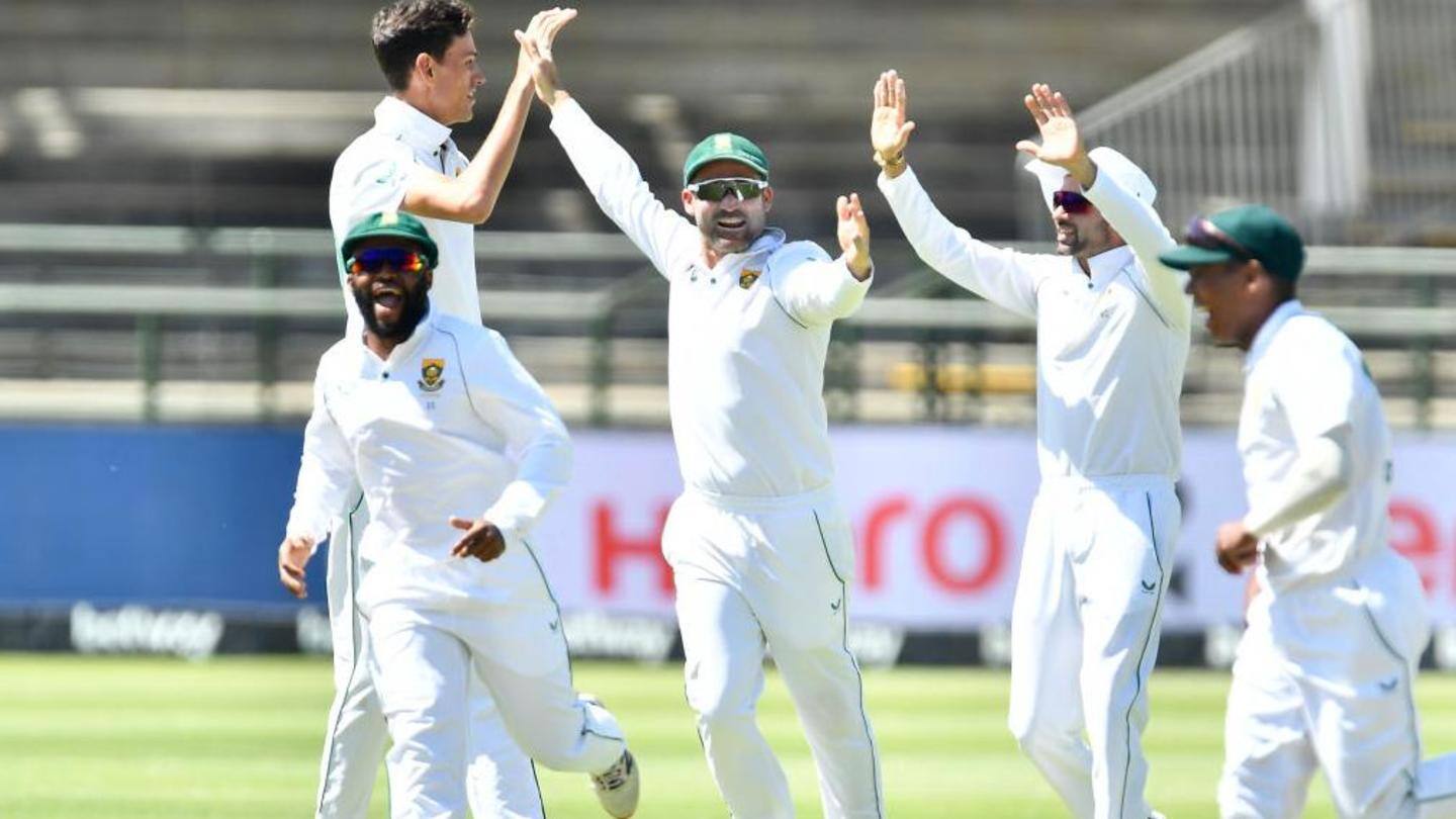 Marco Jansen took four wickets Marco Jansen took four wickets