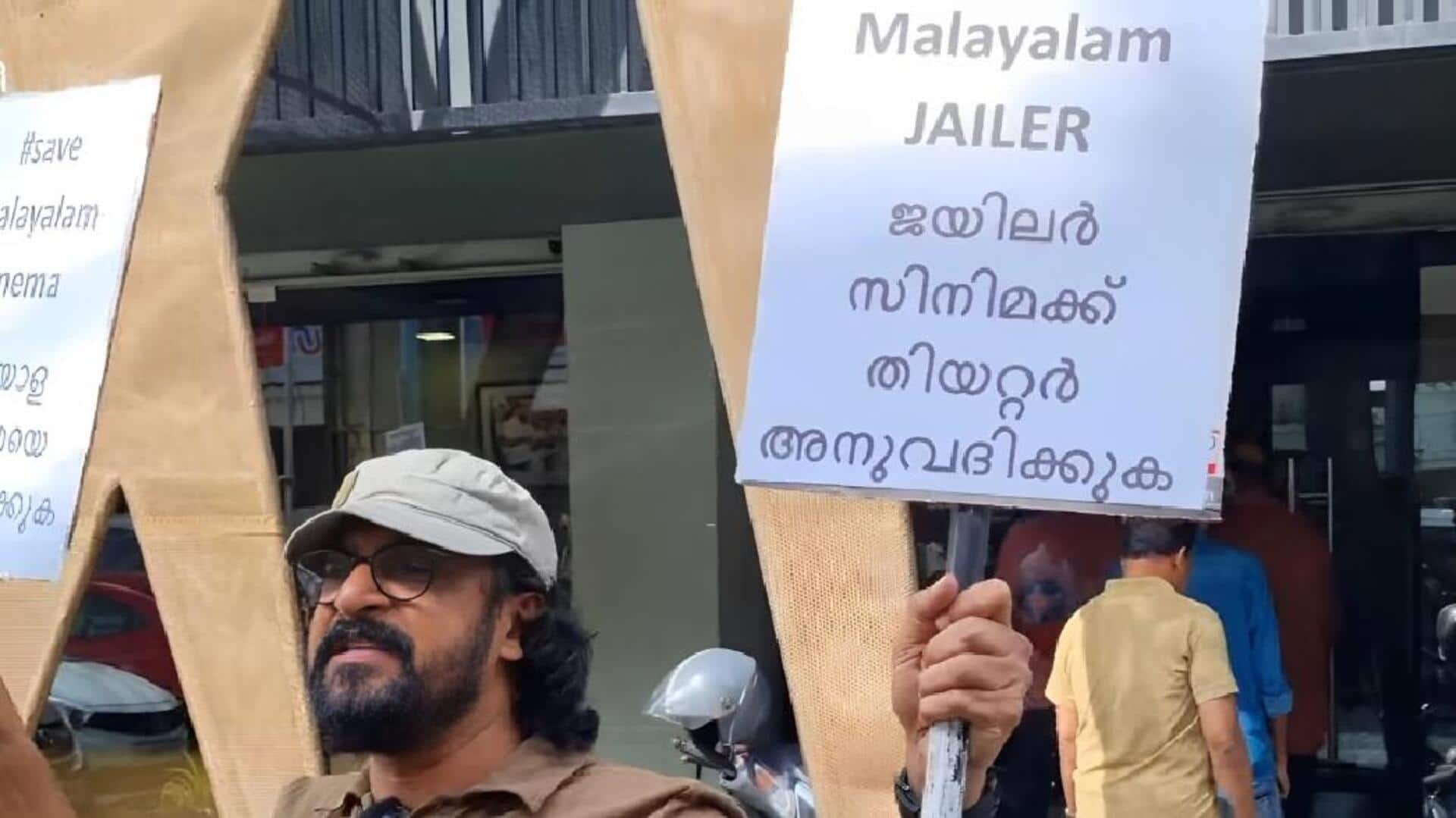 'Jailer': Sakkir Madathil protests against Rajinikanth's film over distribution issues