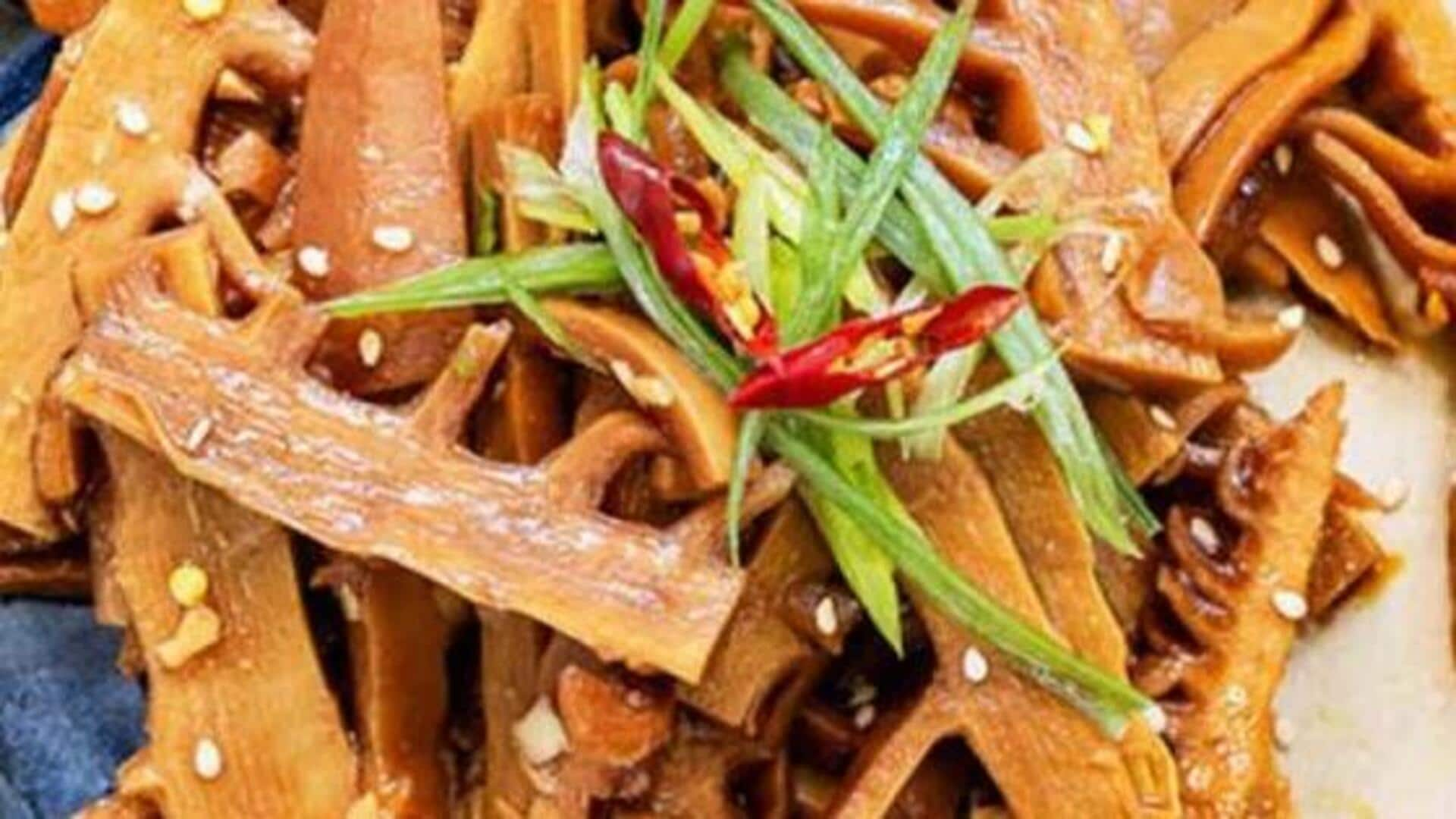 Savor Assam's bamboo shoot delicacies