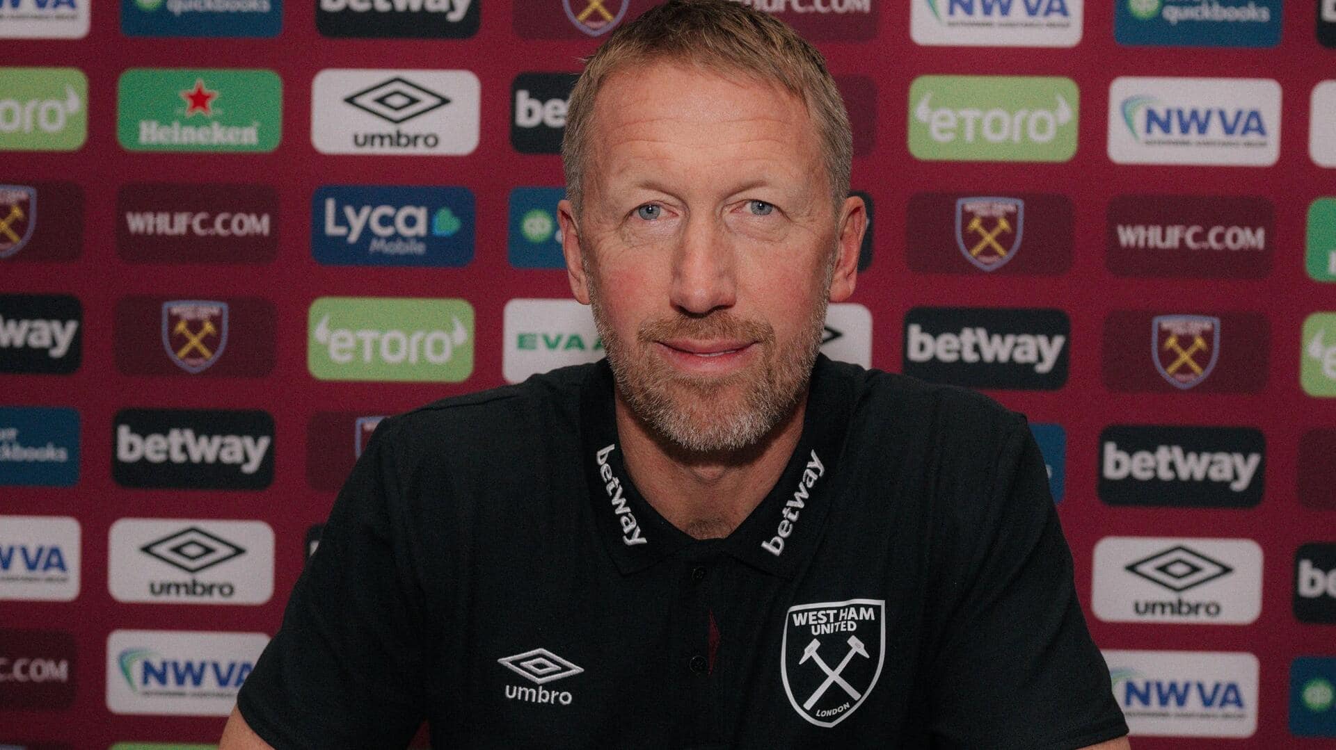 Graham Potter named West Ham's new head coach: Decoding stats