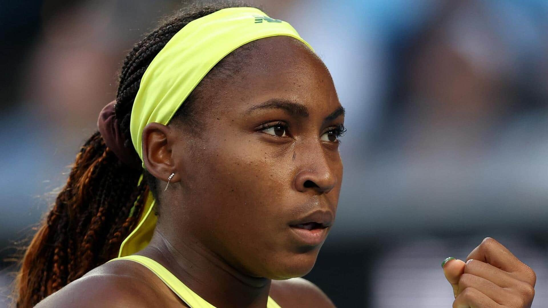 Coco Gauff continues winning streak at Australian Open 2025