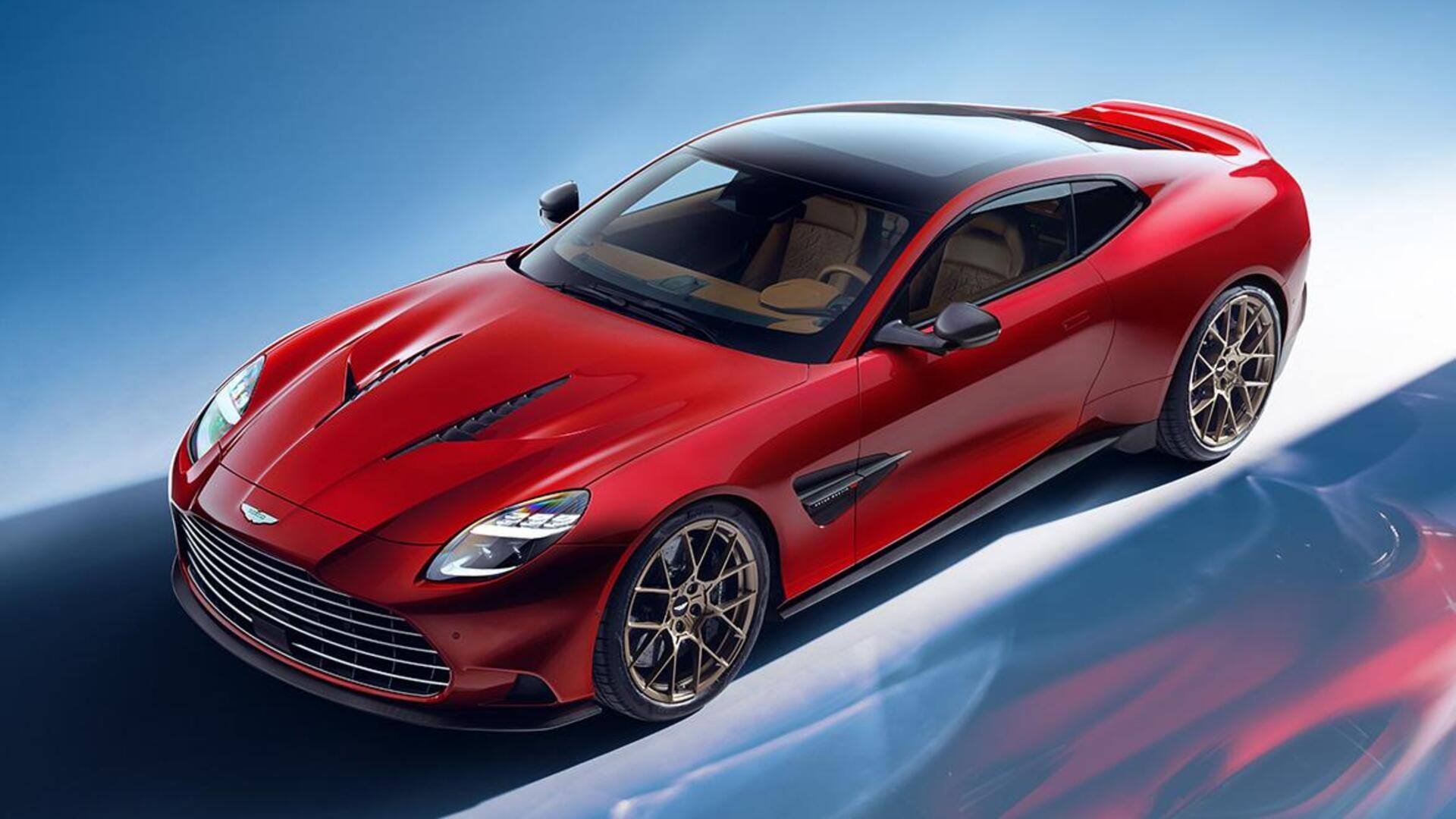 Aston Martin Vanquish supercar debuts in India at ₹9cr