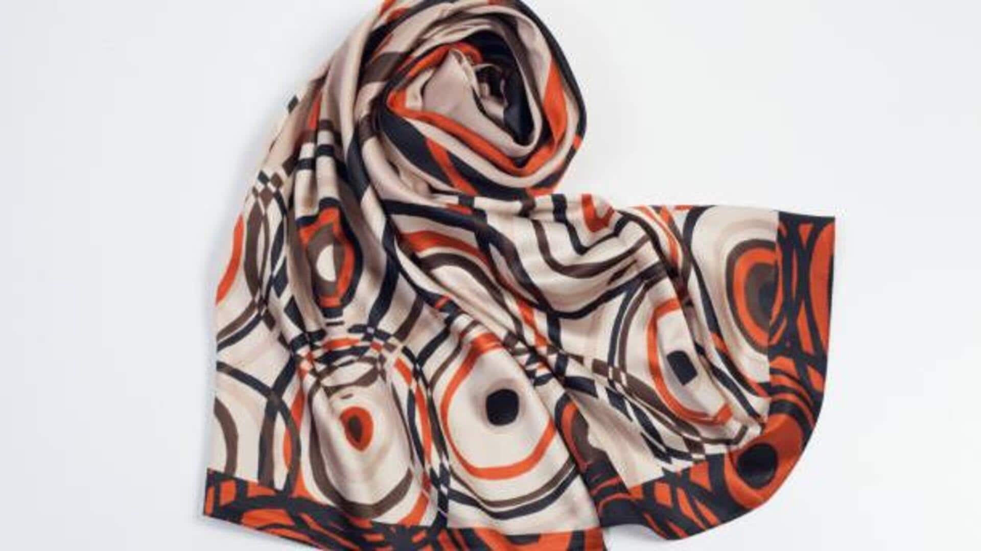 How to wear your scarves as tops How to wear your scarves as tops