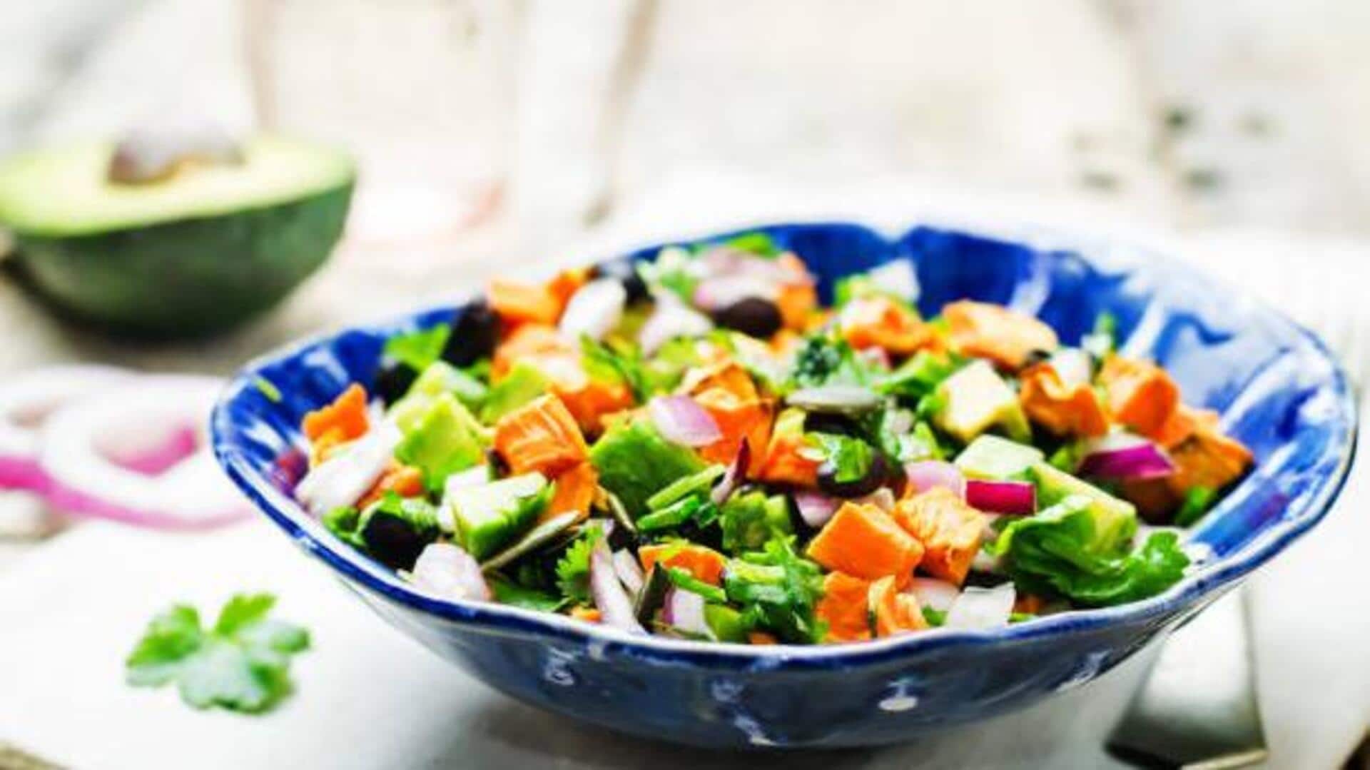 5-minute breakfasts: Rosemary potato avocado salad