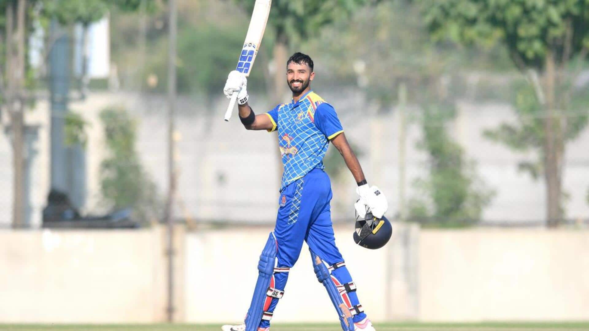 VHT: Devdutt Padikkal hammers his fourth hundred in five innings 