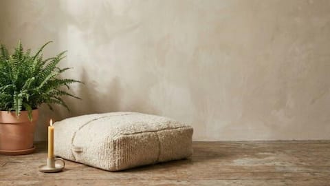 How to make beautiful floor cushions at home