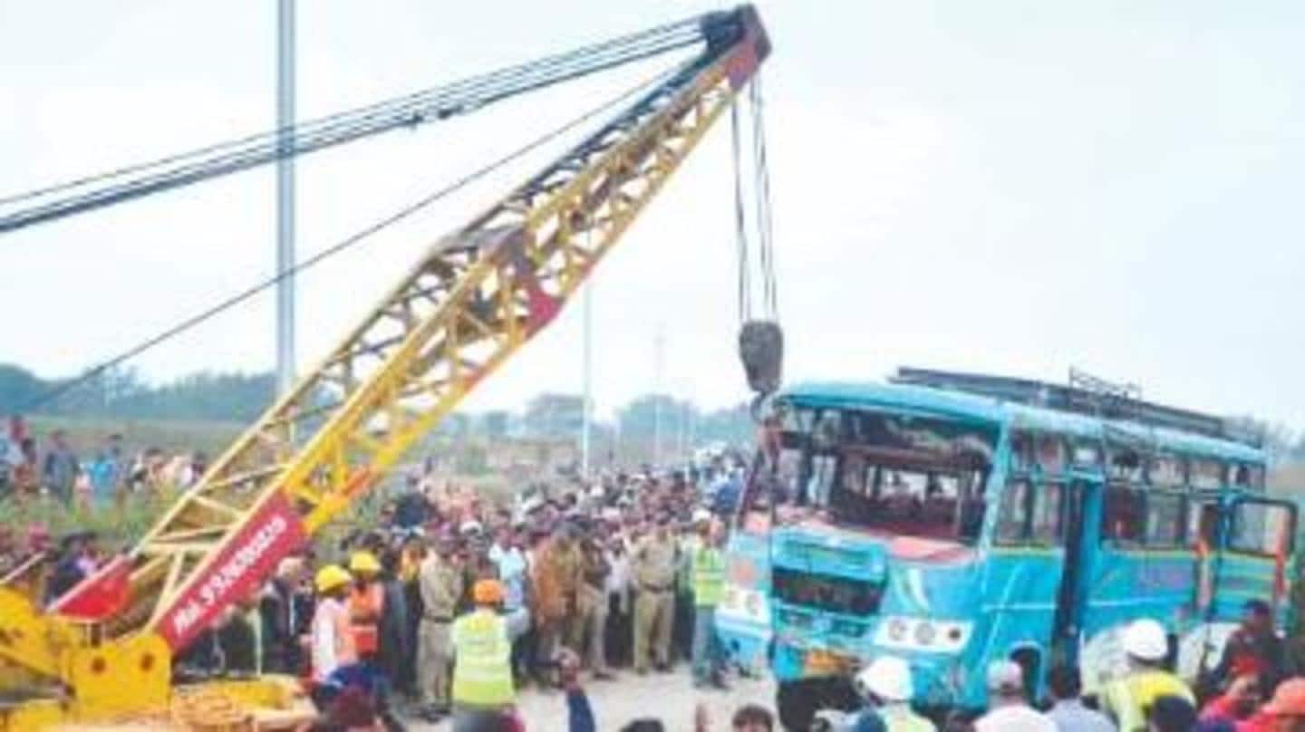 Bus accident: Last minute route change; bravery by one family