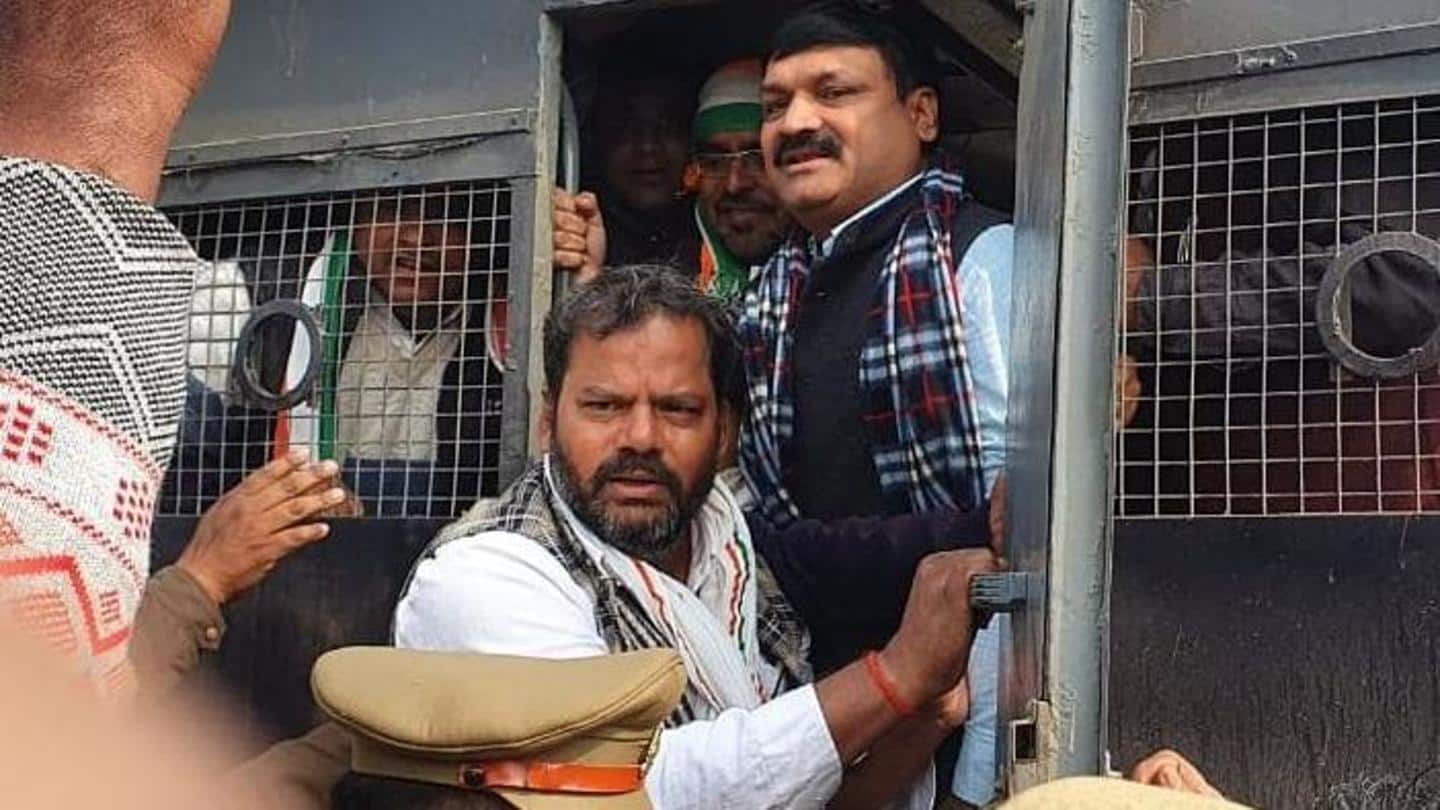 Nearly 100 Congress workers detained in UP's Banda