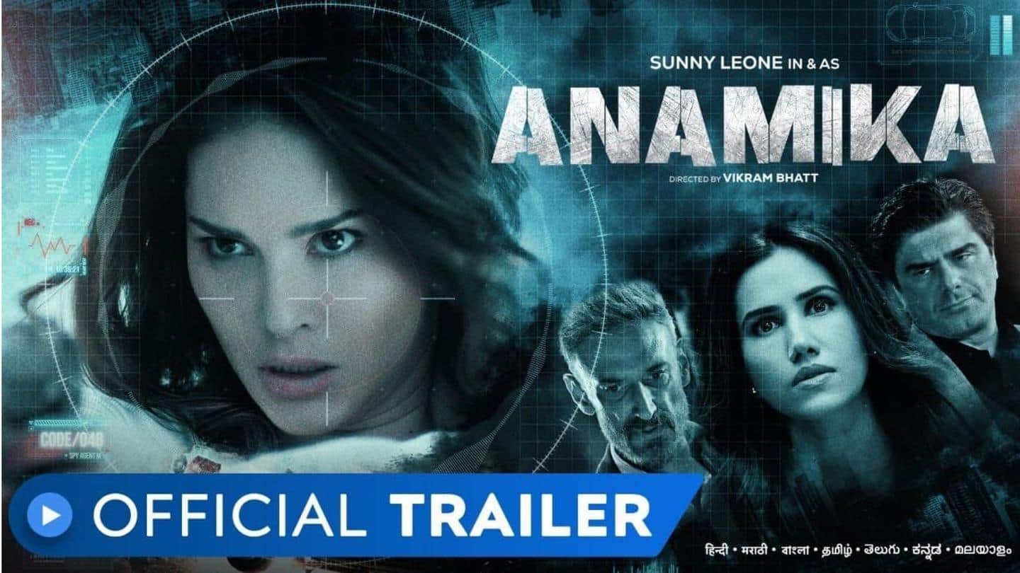 Trailer out: Sunny Leone takes on agent avatar in 'Anamika'
