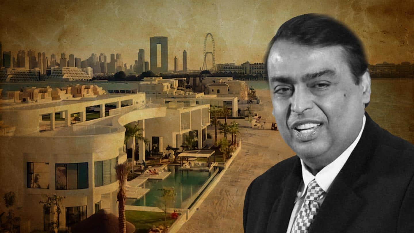Mukesh Ambani's newest mansion in Dubai is worth $163 million