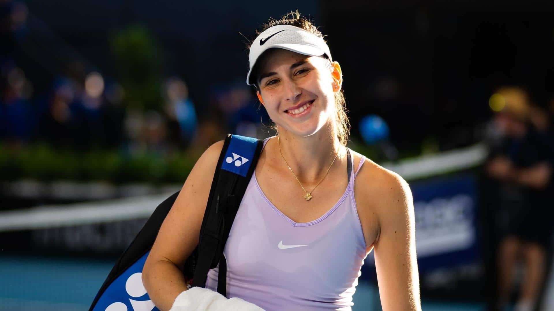 Abu Dhabi Open 2023, Belinda Bencic reaches quarters: Key stats