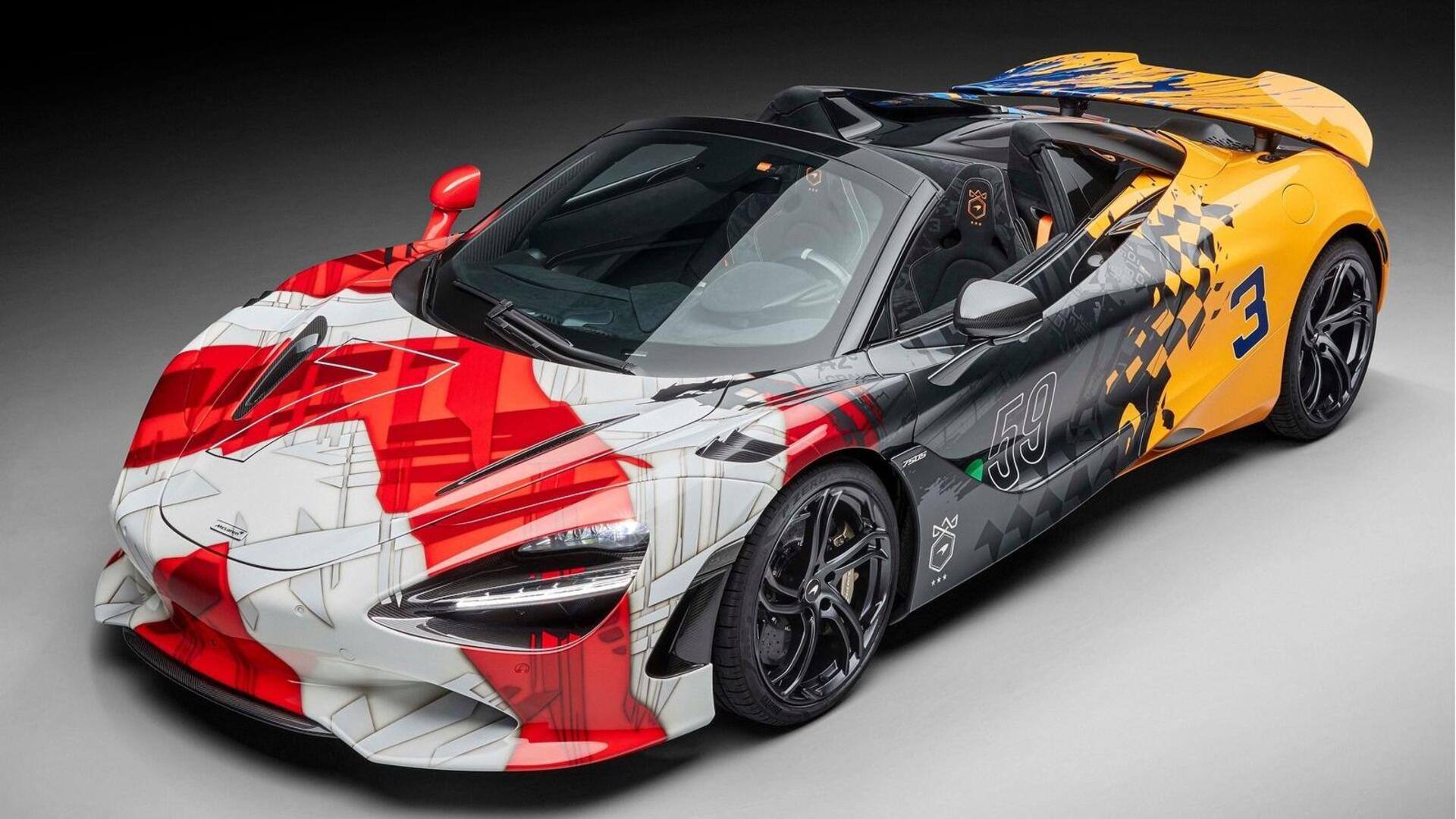 This colorful 750S by MSO celebrates McLaren's iconic race wins 