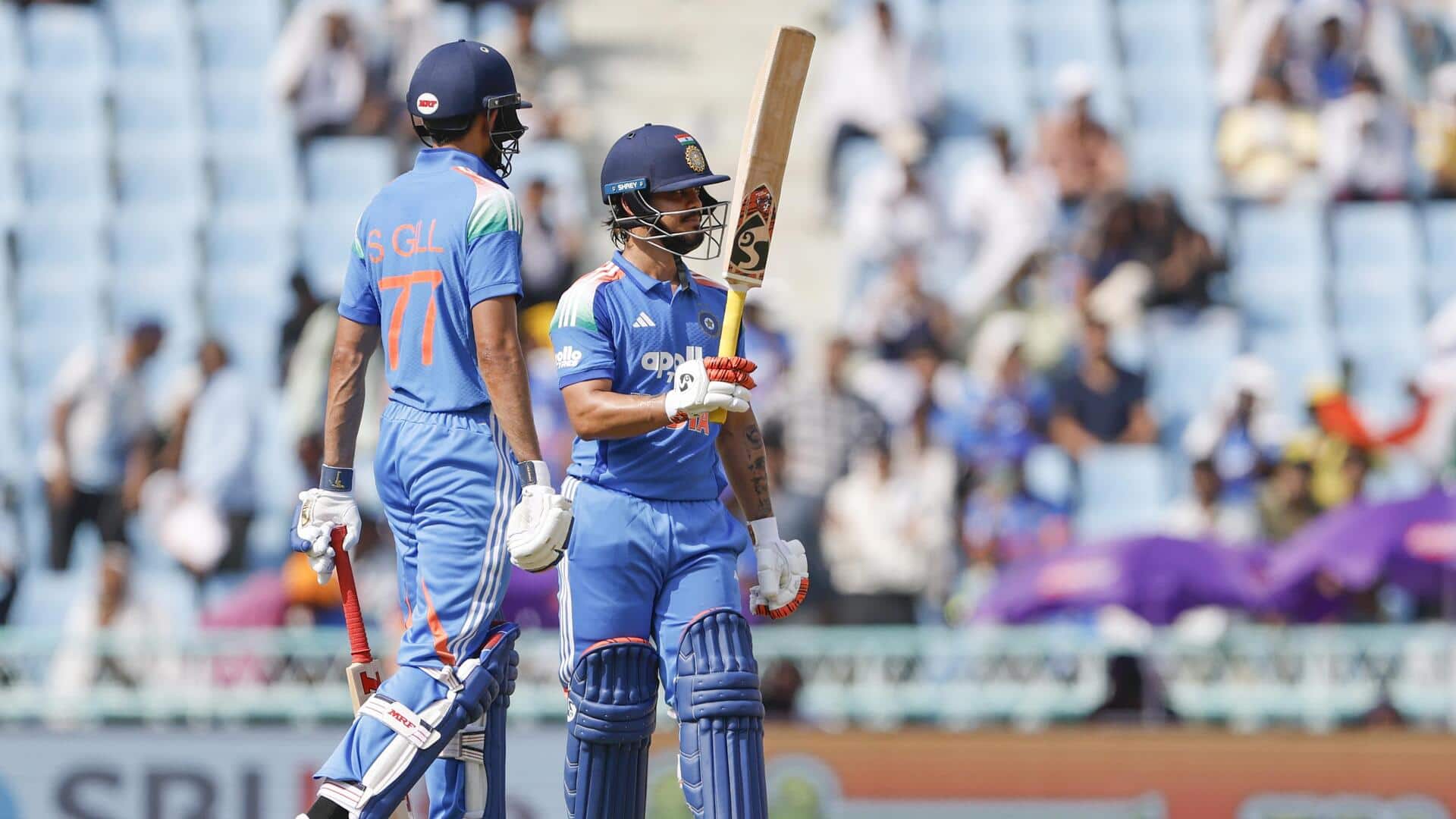 Ishan Kishan slams second ODI ton, completes 1,000 runs: Stats