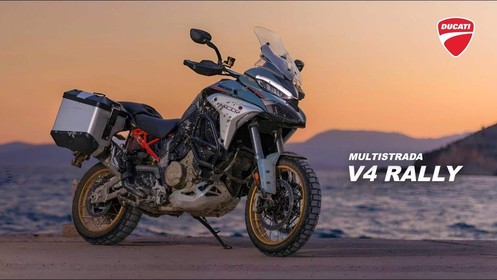 2026 Ducati Multistrada V4 Rally debuts in India at ₹32L
