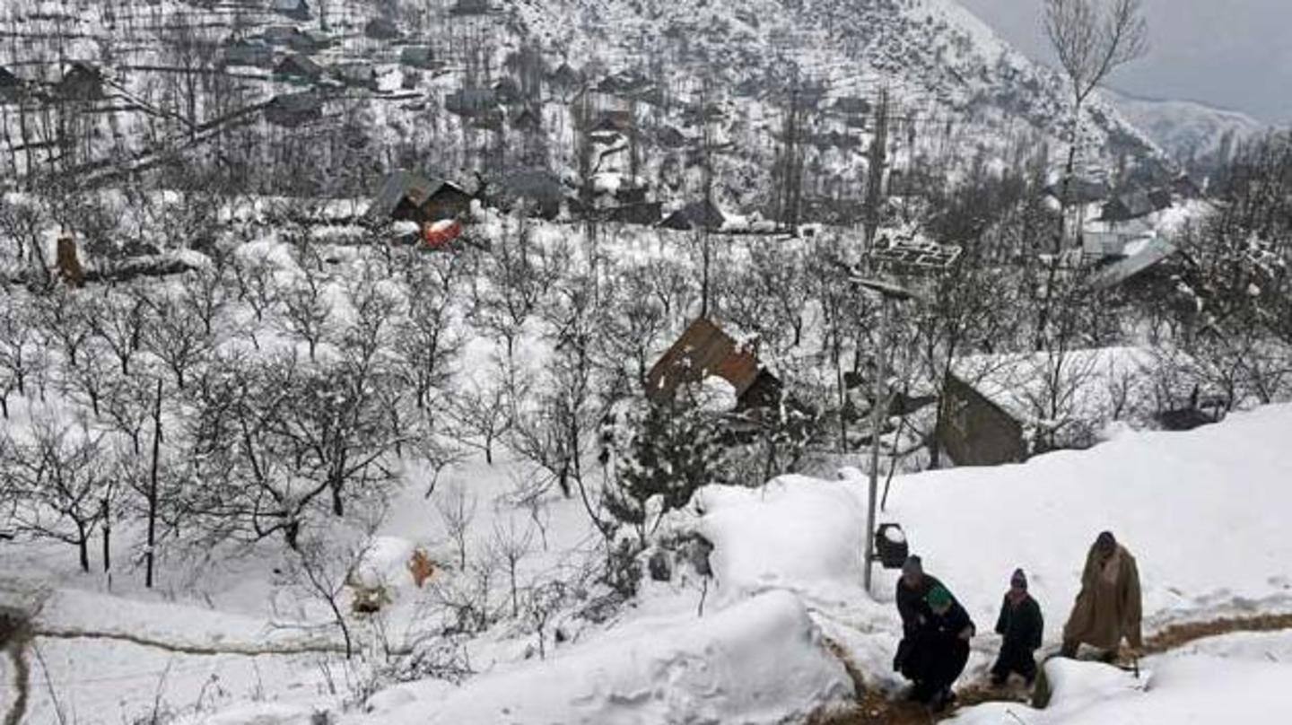 Intense cold wave conditions in Kashmir, Srinagar freezes