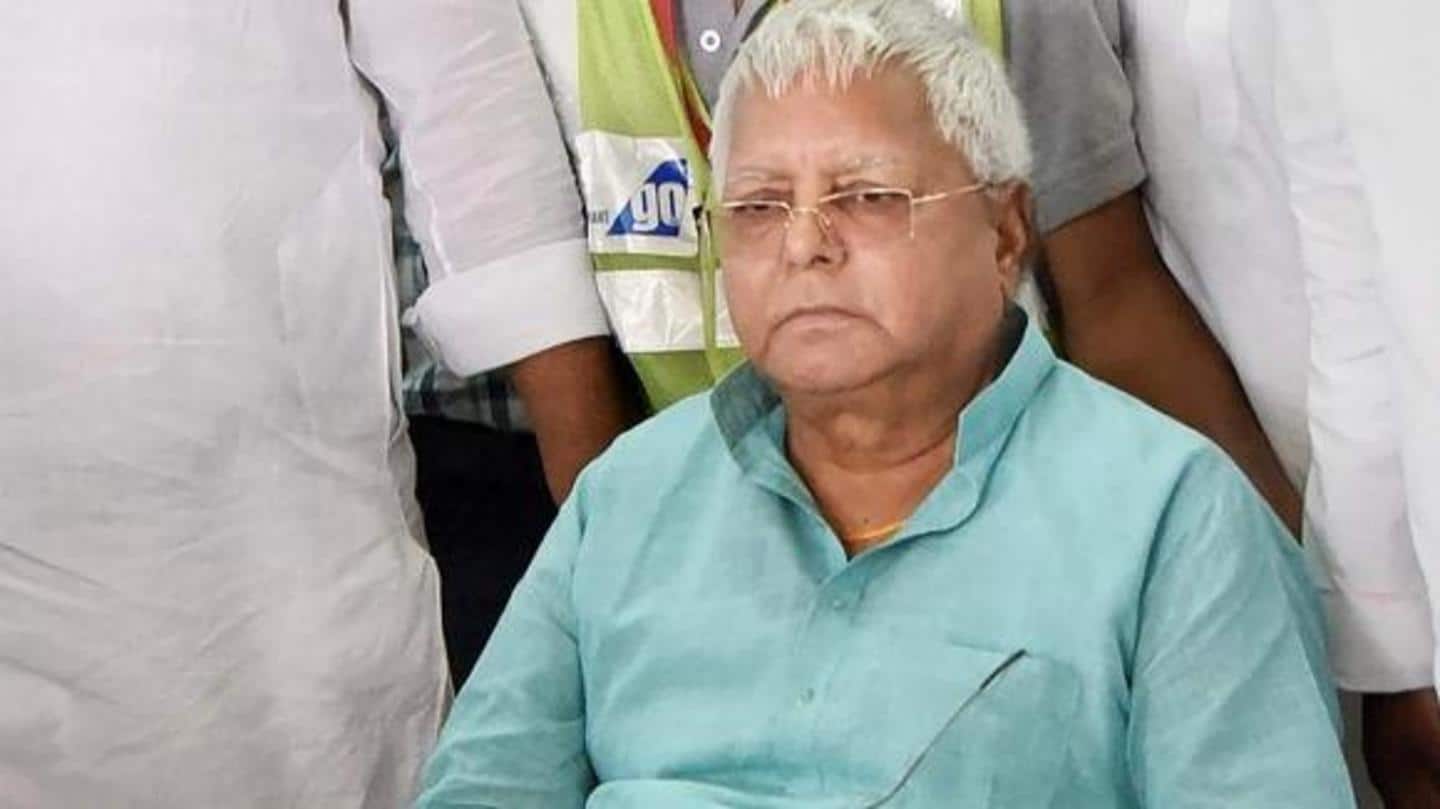 Jharkhand HC heard about violation of jail manual by Prasad Jharkhand HC heard about violation of jail manual by Prasad