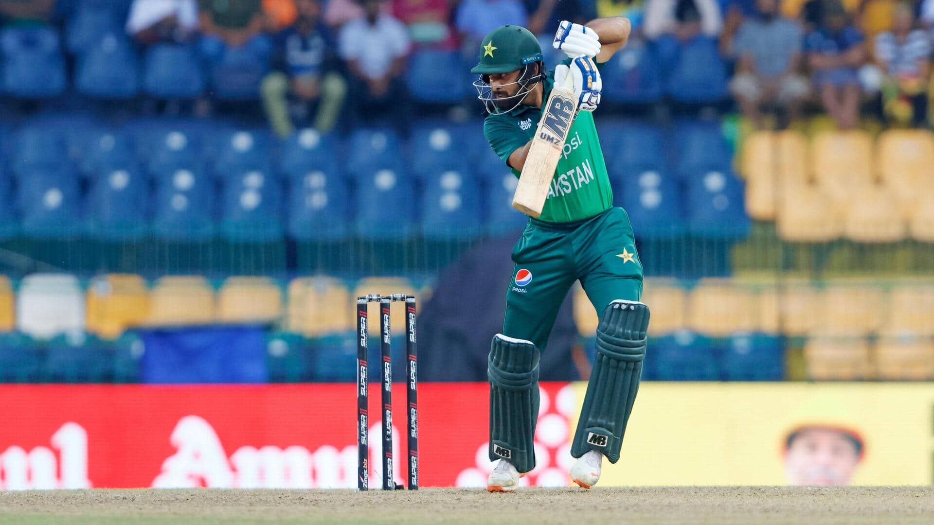 Asia Cup, Abdullah Shafique slams his maiden ODI fifty: Stats