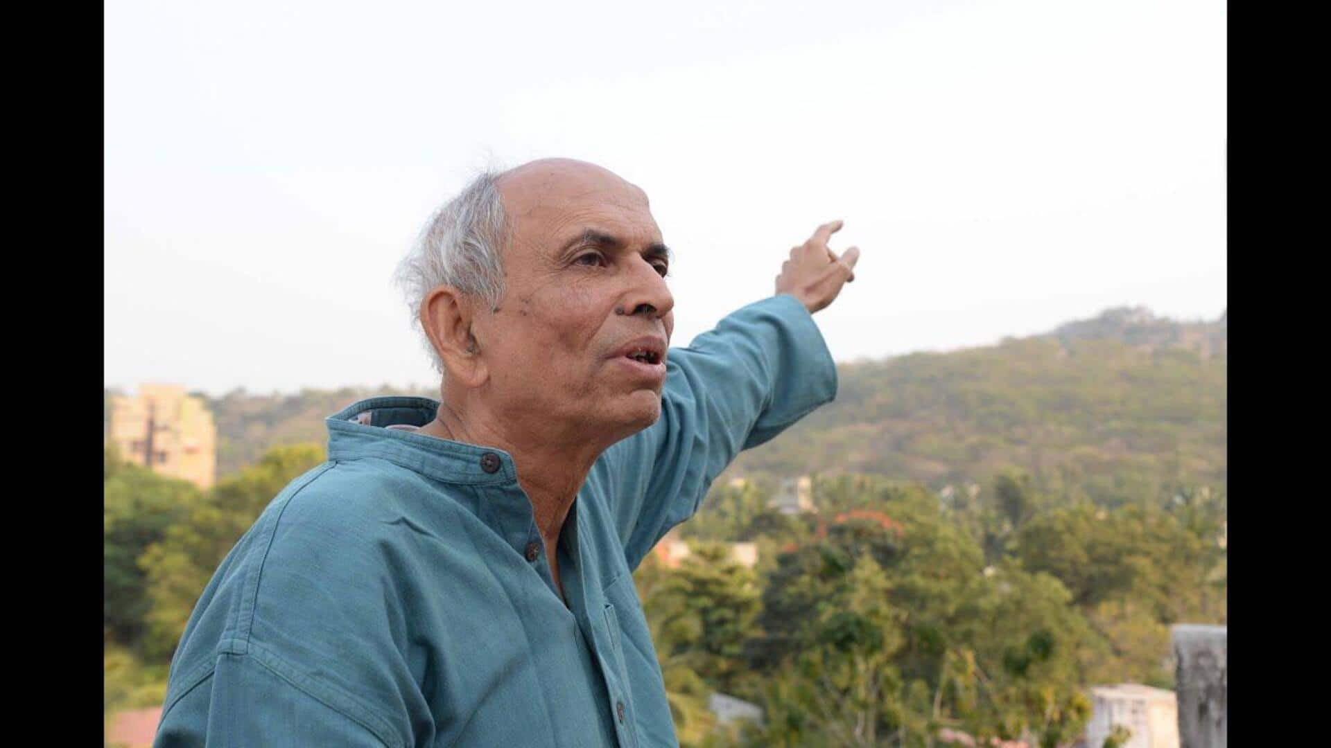 Indian ecologist Madhav Gadgil named UN's 'Champion of the Earth'