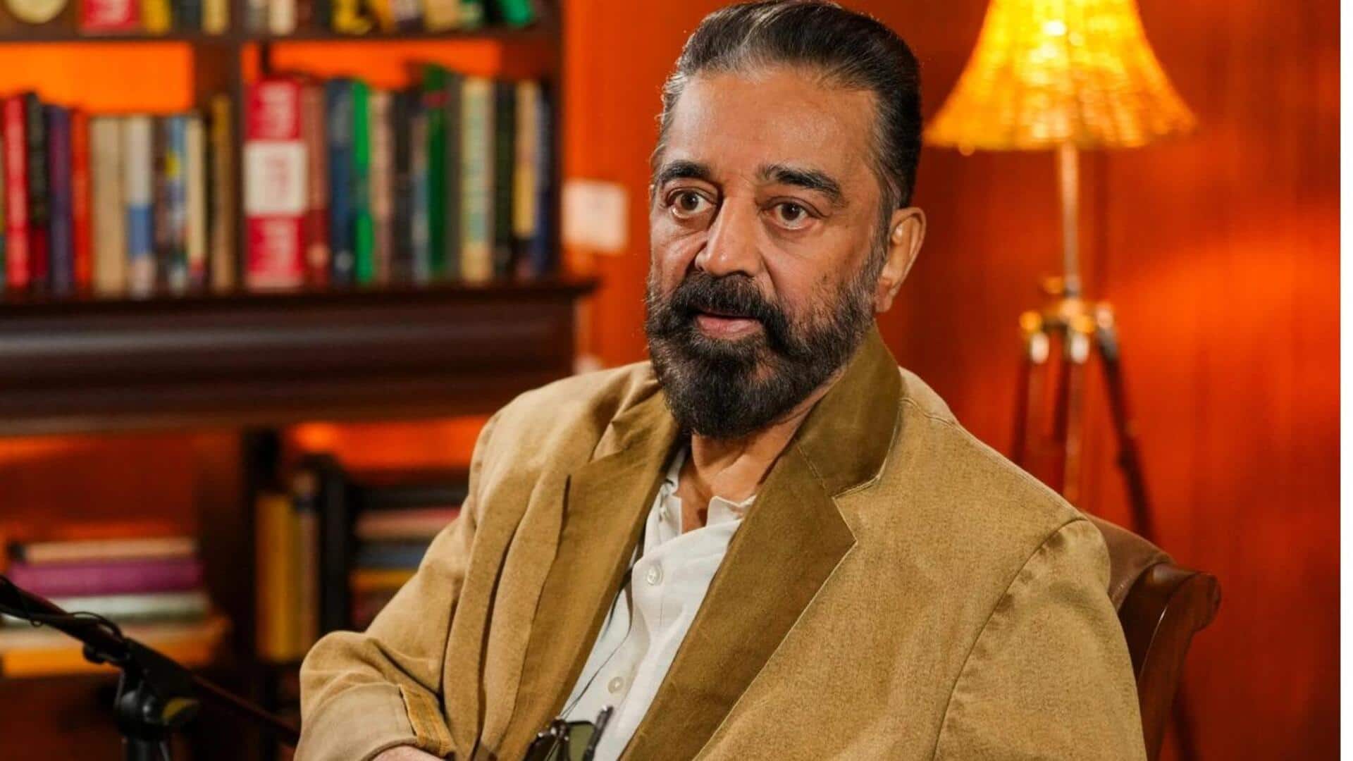 Kannada row: Court bars Kamal Haasan from making 'defamatory' remarks Kannada row: Court bars Kamal Haasan from making 'defamatory' remarks